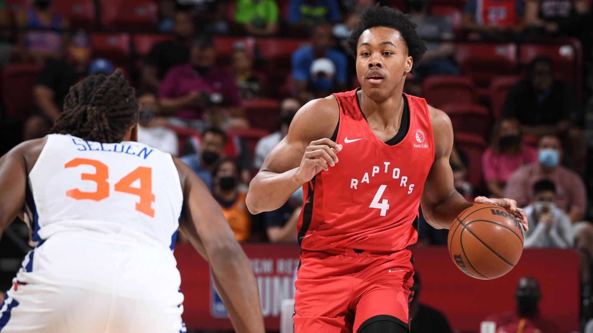 1920x1080 Scottie Barnes impresses, drops 18 in his Raptors' Summer League debut