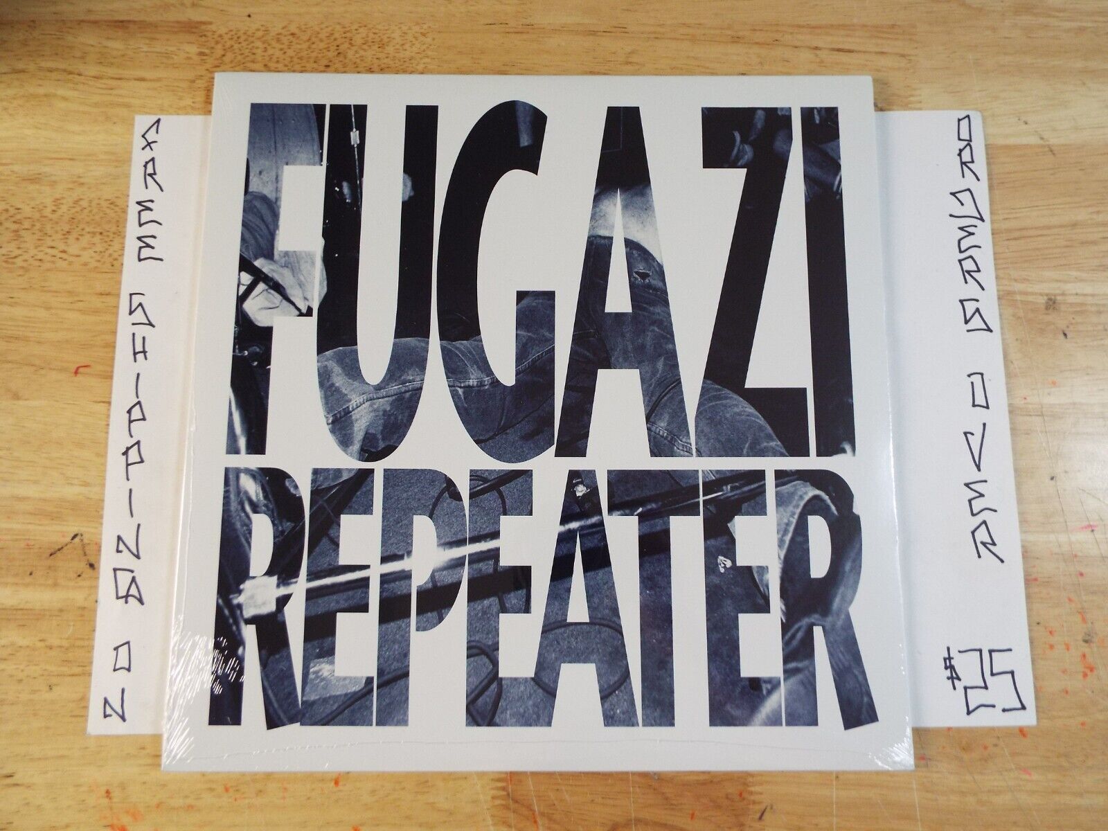 1600x1200 SEALED FUGAZI REPEATER RE LP DISCHORD RECORDS DIS44
