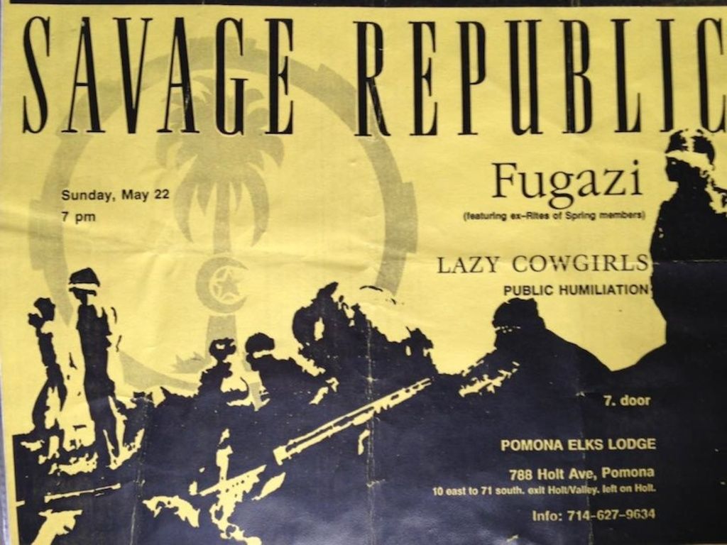 1024x768 Fugazi Live Series: Pomona, CA USA 5 22 88