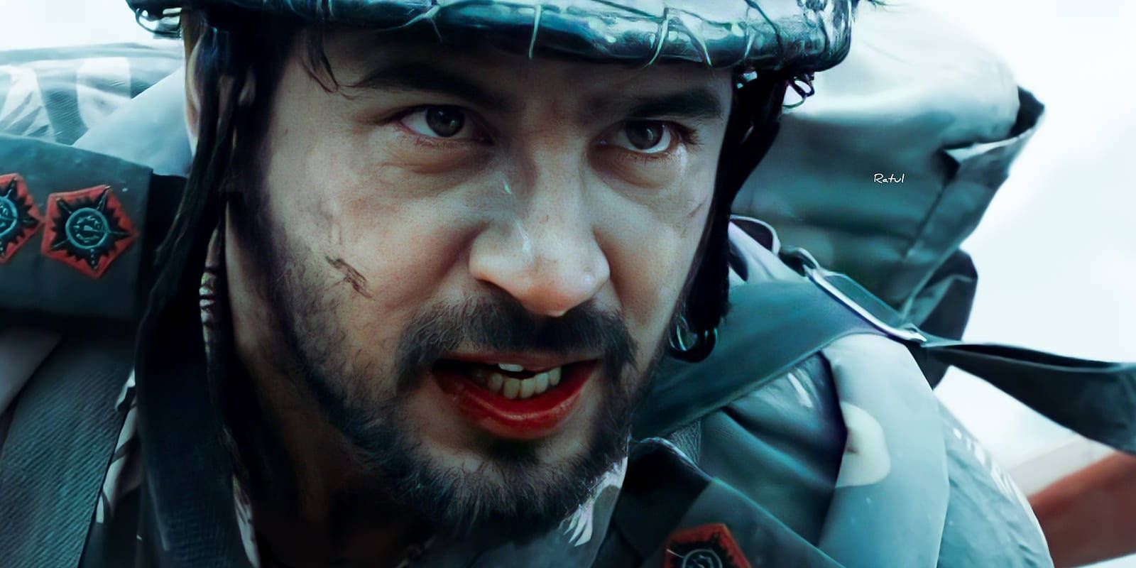 1600x800 Download Shershaah Vikram Batra During War Wallpaper