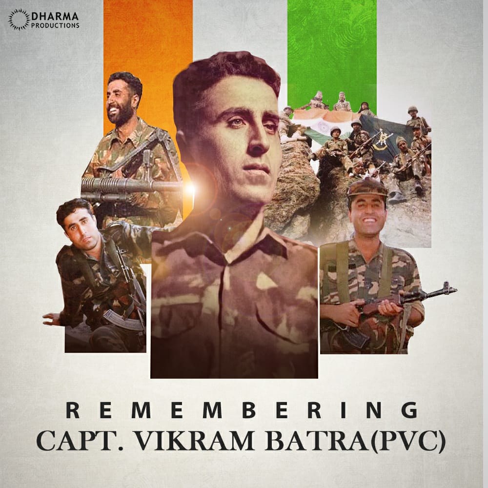 1000x1000 Sidharth Malhotra on X: Dear Shershaah, They say that those who touch our lives, stay in our hearts forever. And Captain Vikram Batra, you have touched our lives immensely with you valour