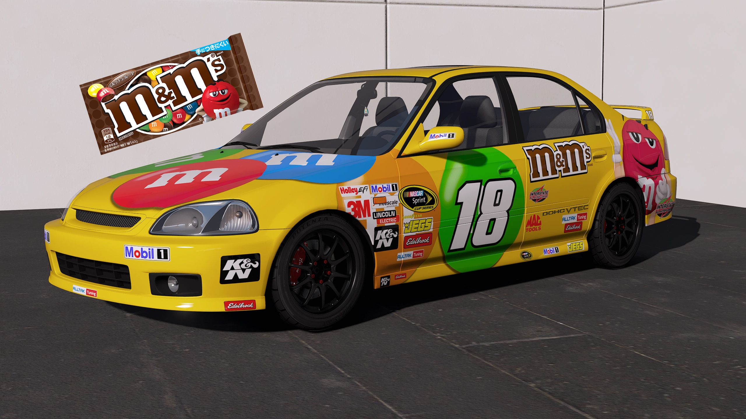 2560x1440 Honda Civic Ferio SiR / Vi RSM&M's Livery
