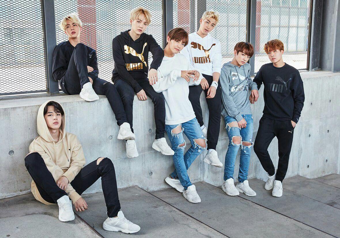 puma and bts