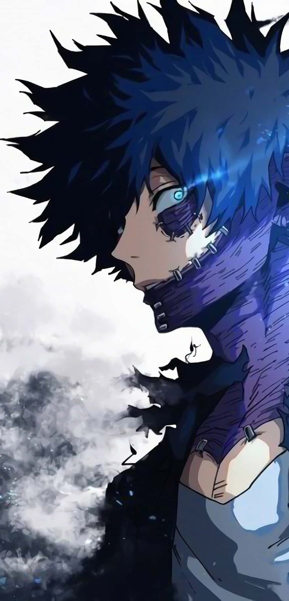 923x1920 Download An intense and powerful moment between Dabi and Hawks in Boku No Hero Wallpaper