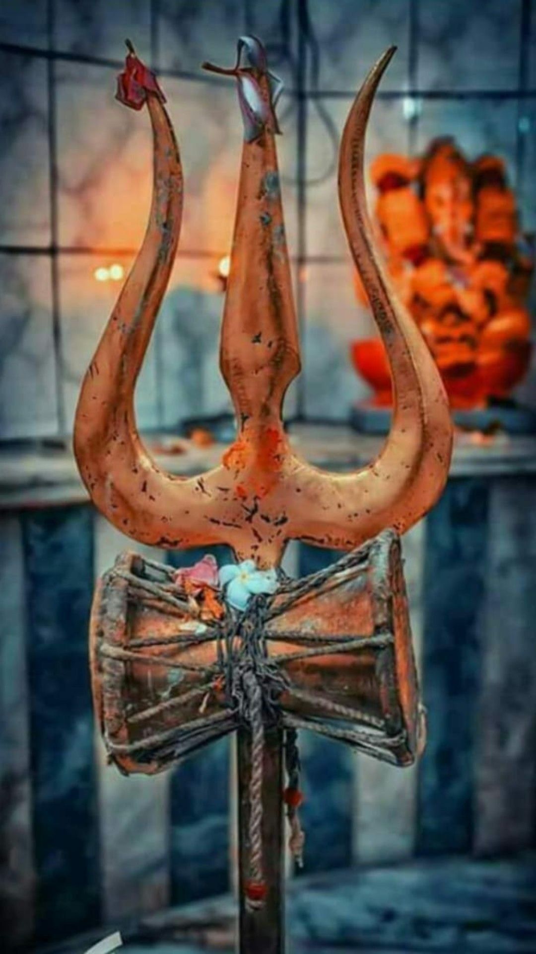 1080x1920 Mahadev trishul Wallpaper Download