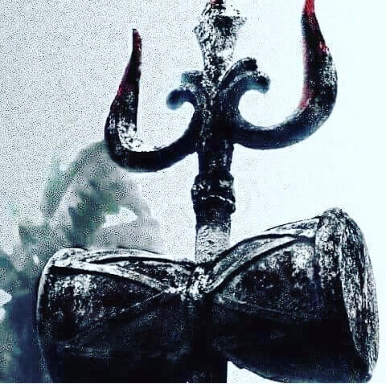 1242x1236 Har Har Mahadev. Trishul, Shiva tattoo, Black phone wallpaper