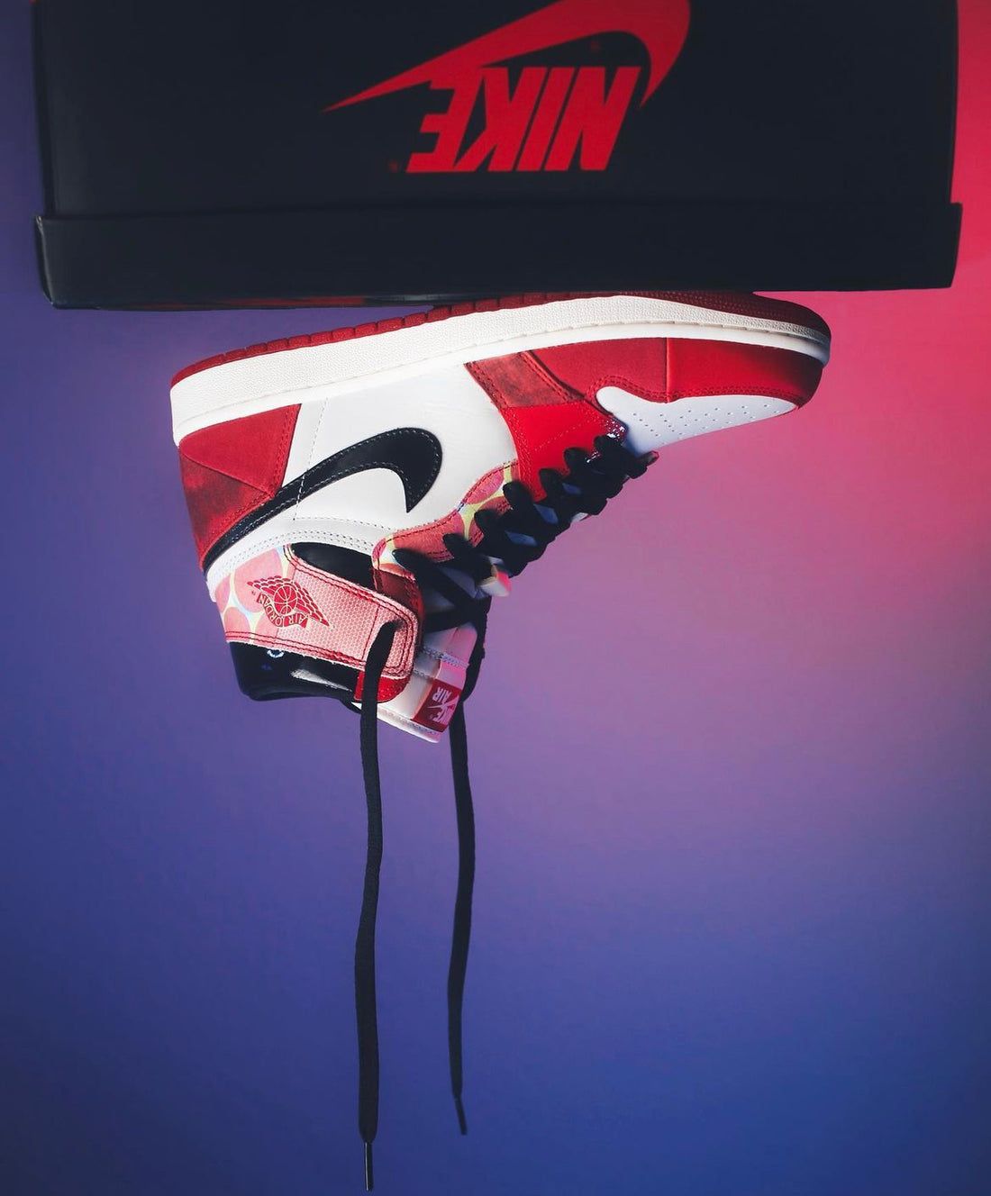 1100x1328 Web Swing Into The Next Chapter With The Spider Man Air Jordan 1 Rel