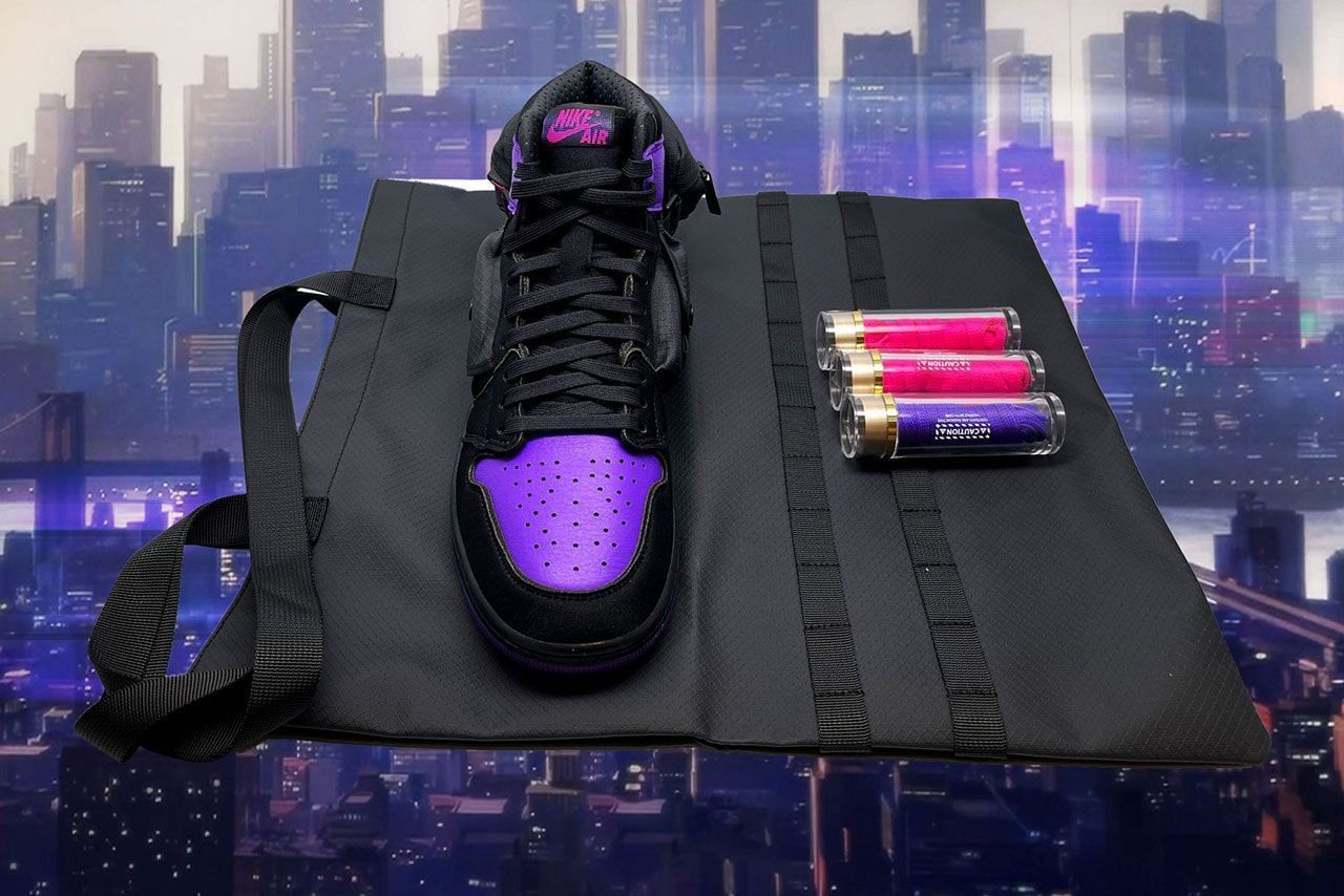 1280x854 Air Jordan 1 Stash Utility Spider Man Friends & Family