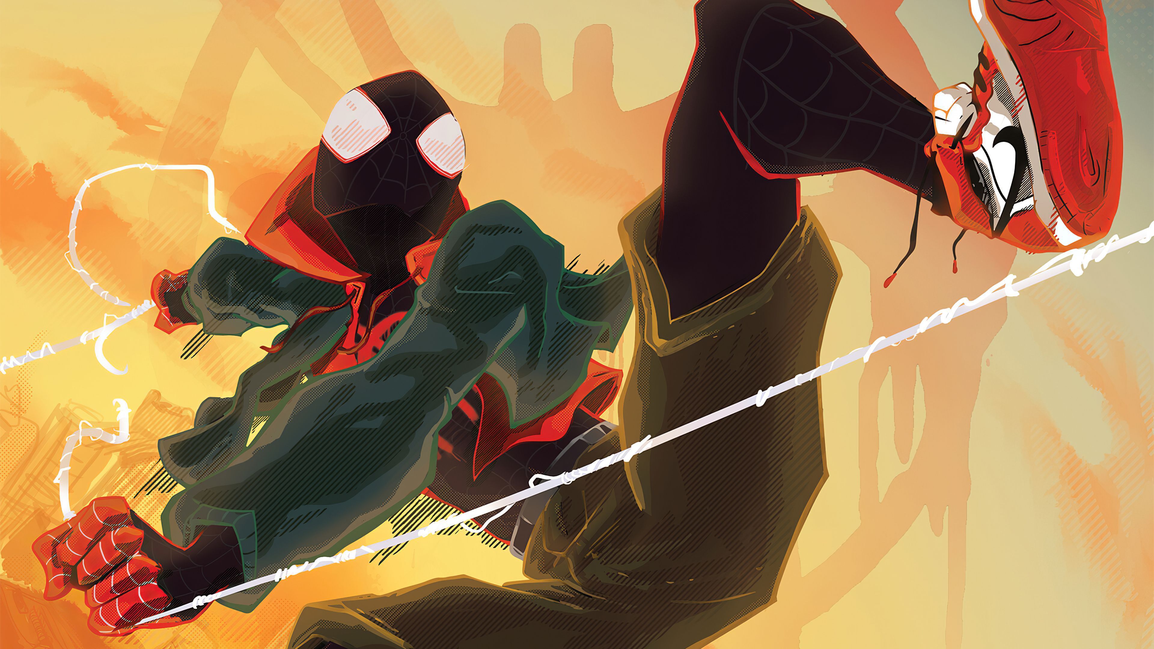 3840x2160 Movie Spider Man: Into The Spider Verse 4k Ultra HD Wallpaper By Jordan Peat