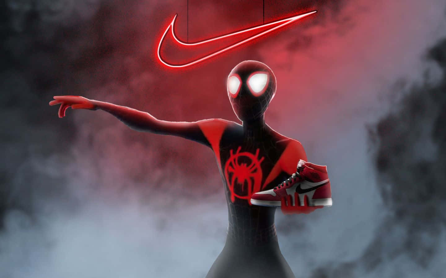 1440x900 Download Nike Spider Man Wallpaper