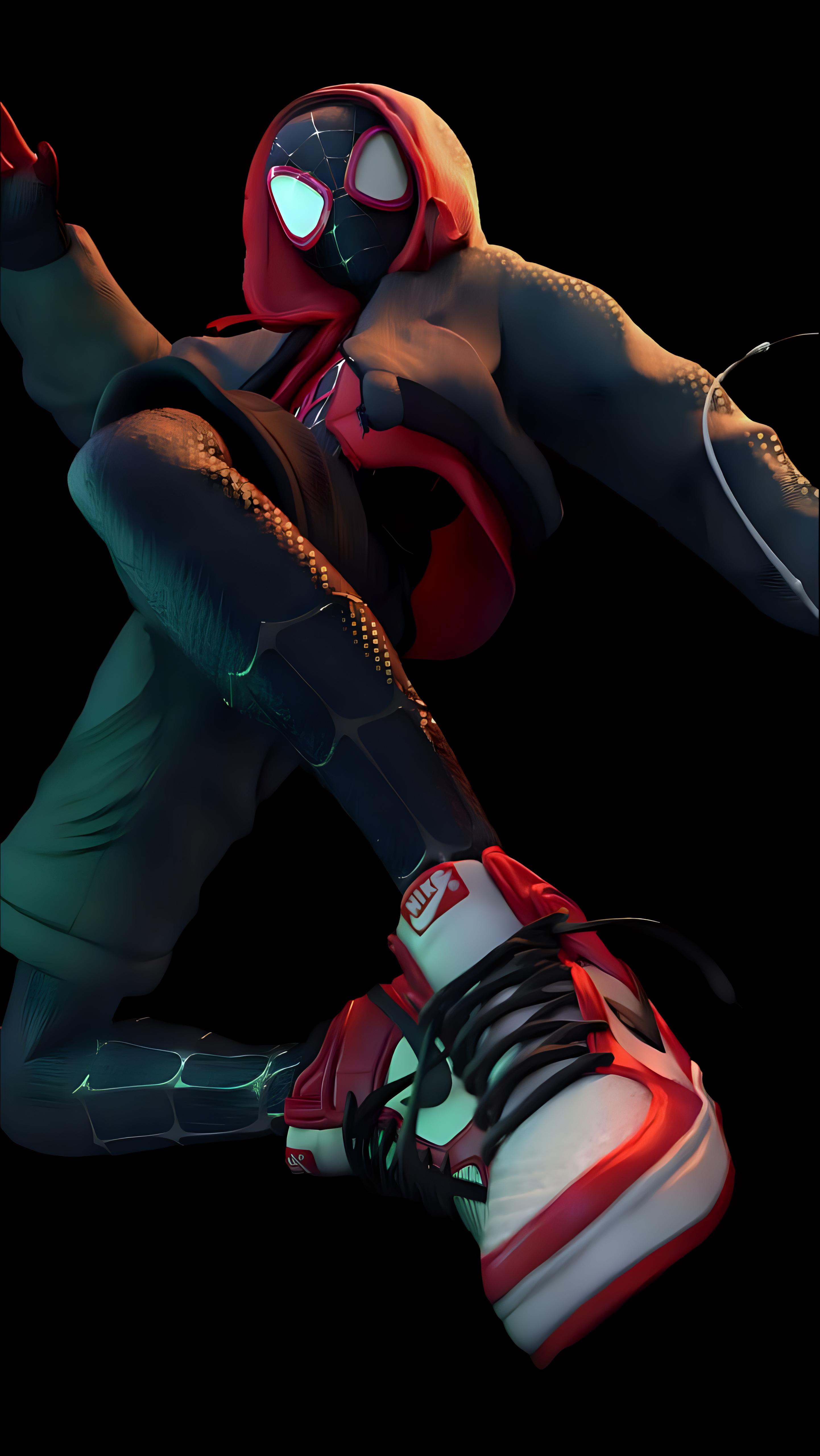 2884x5120 Spider Man: Miles Morales [2884×5120]