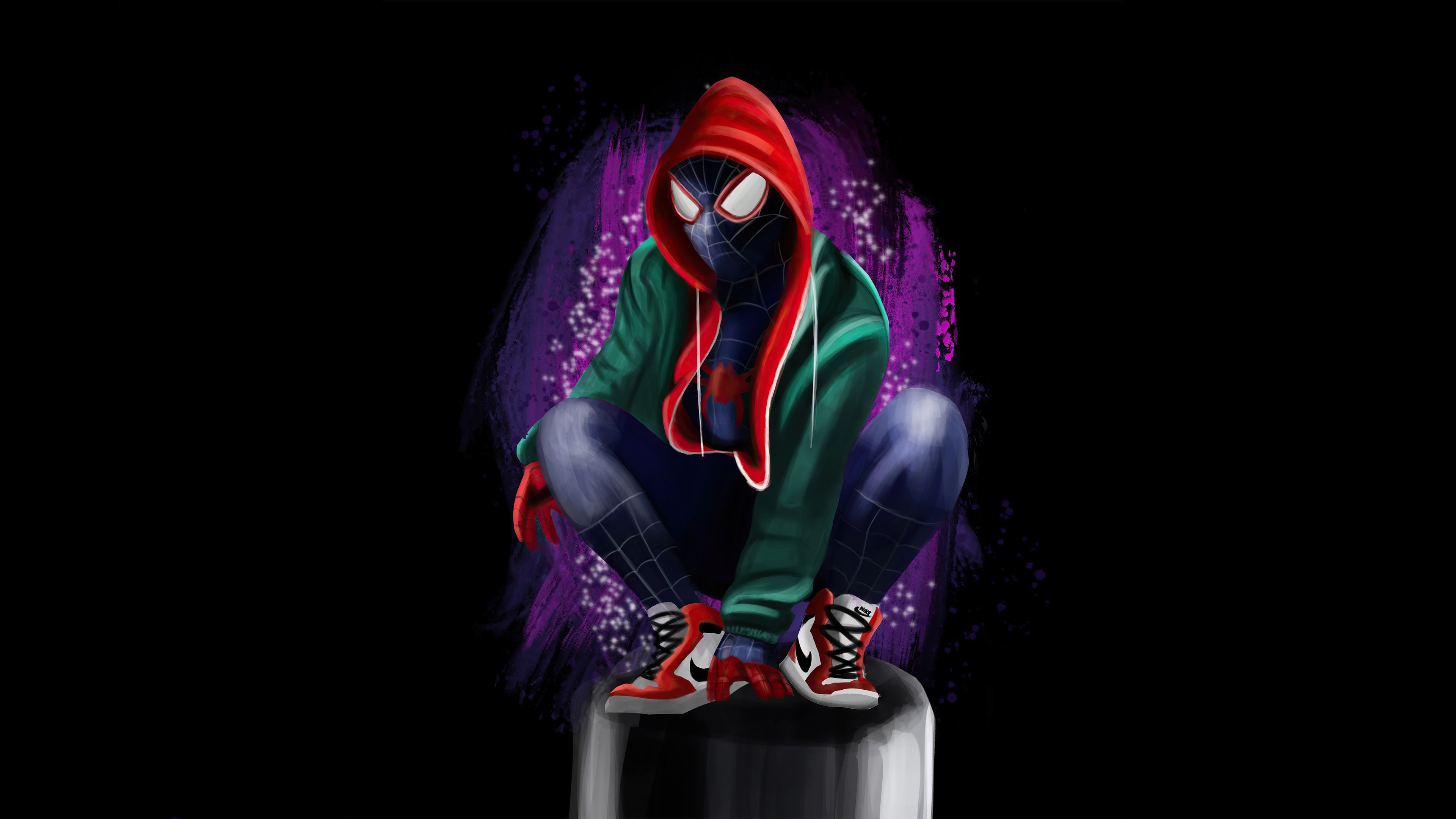 3840x2160 4k Spider Man Miles 1600x900 Resolution HD 4k Wallpaper, Image, Background, Photo and Picture