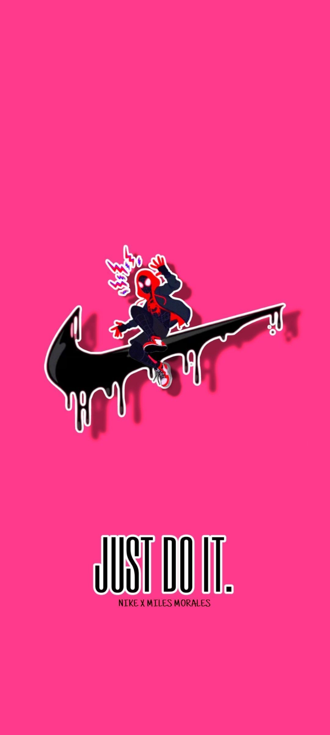 1080x2400 Nike X Miles Morales. Spider Man Wallpaper, Miles Morales, Spiderman Art