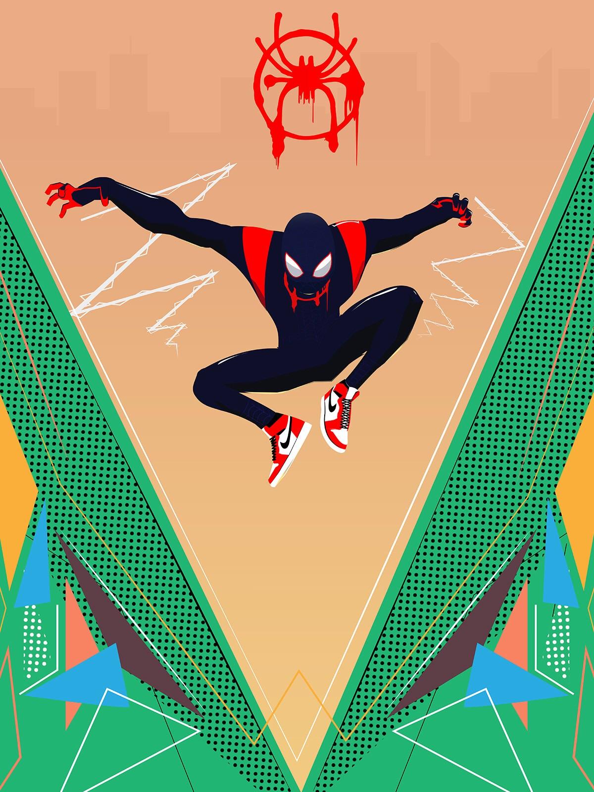1200x1600 Nike Spider Man Wallpaper