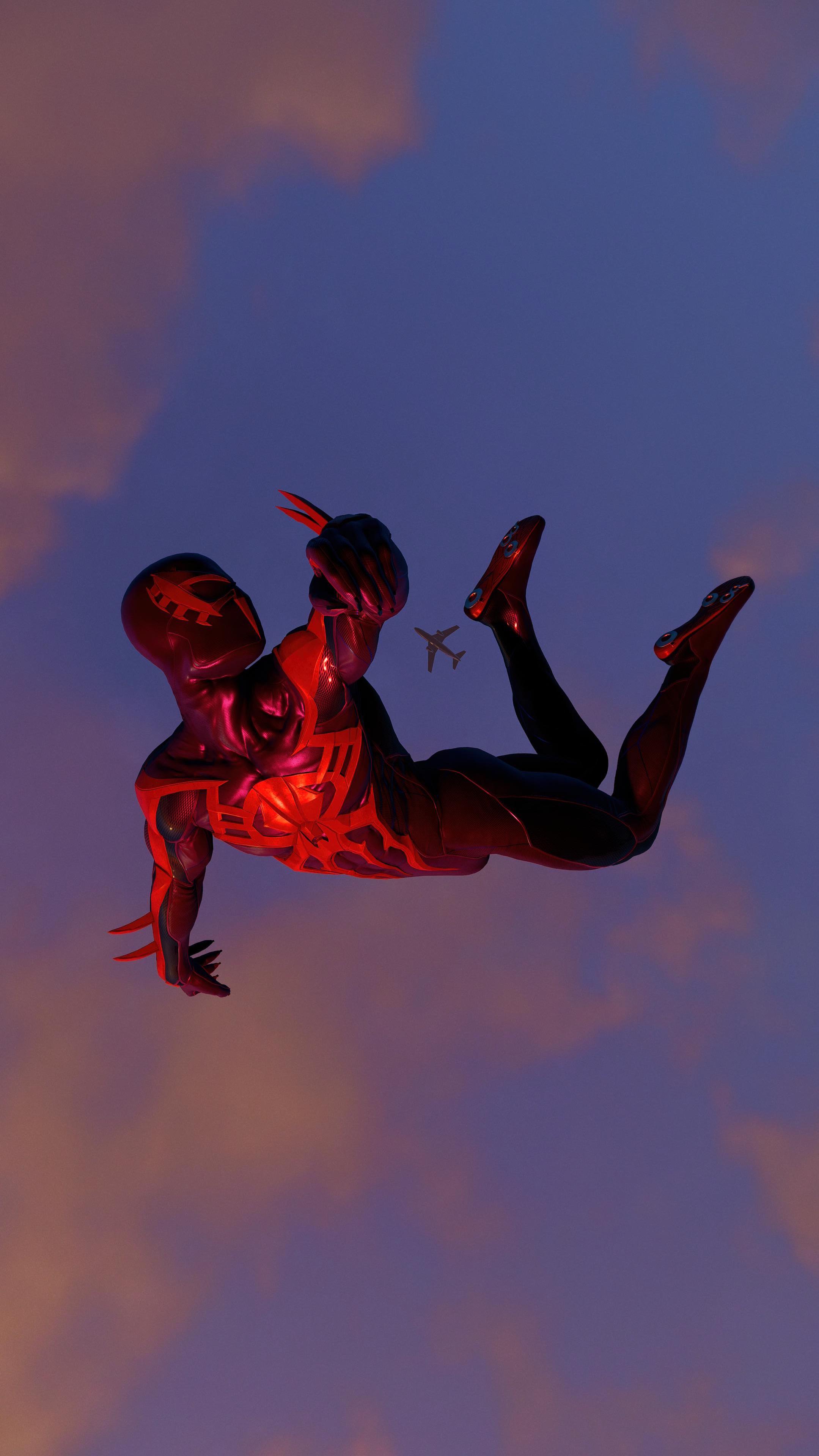 2159x3839 Spider Men Fighting Venom Wallpaper