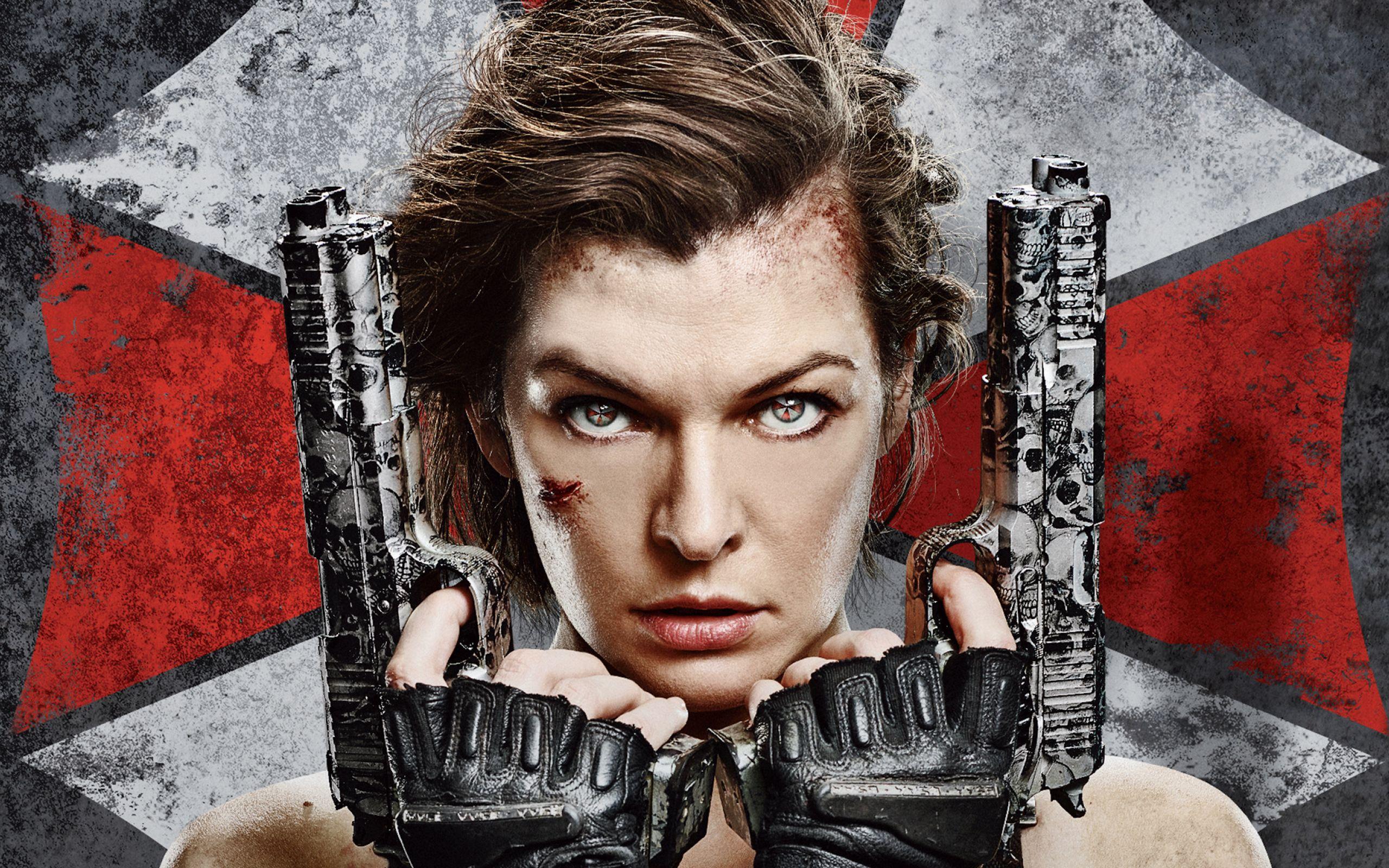 2560x1600 Resident Evil 6 Milla Jovovich Wallpaper