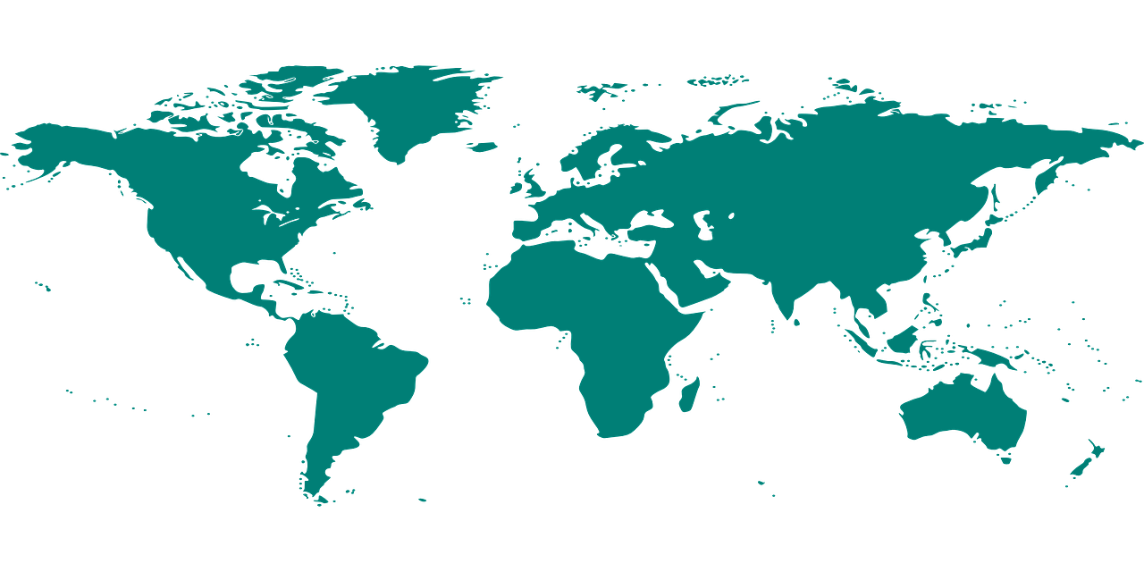 1280x640 Download Map World Global. Royalty Free Vector Graphic