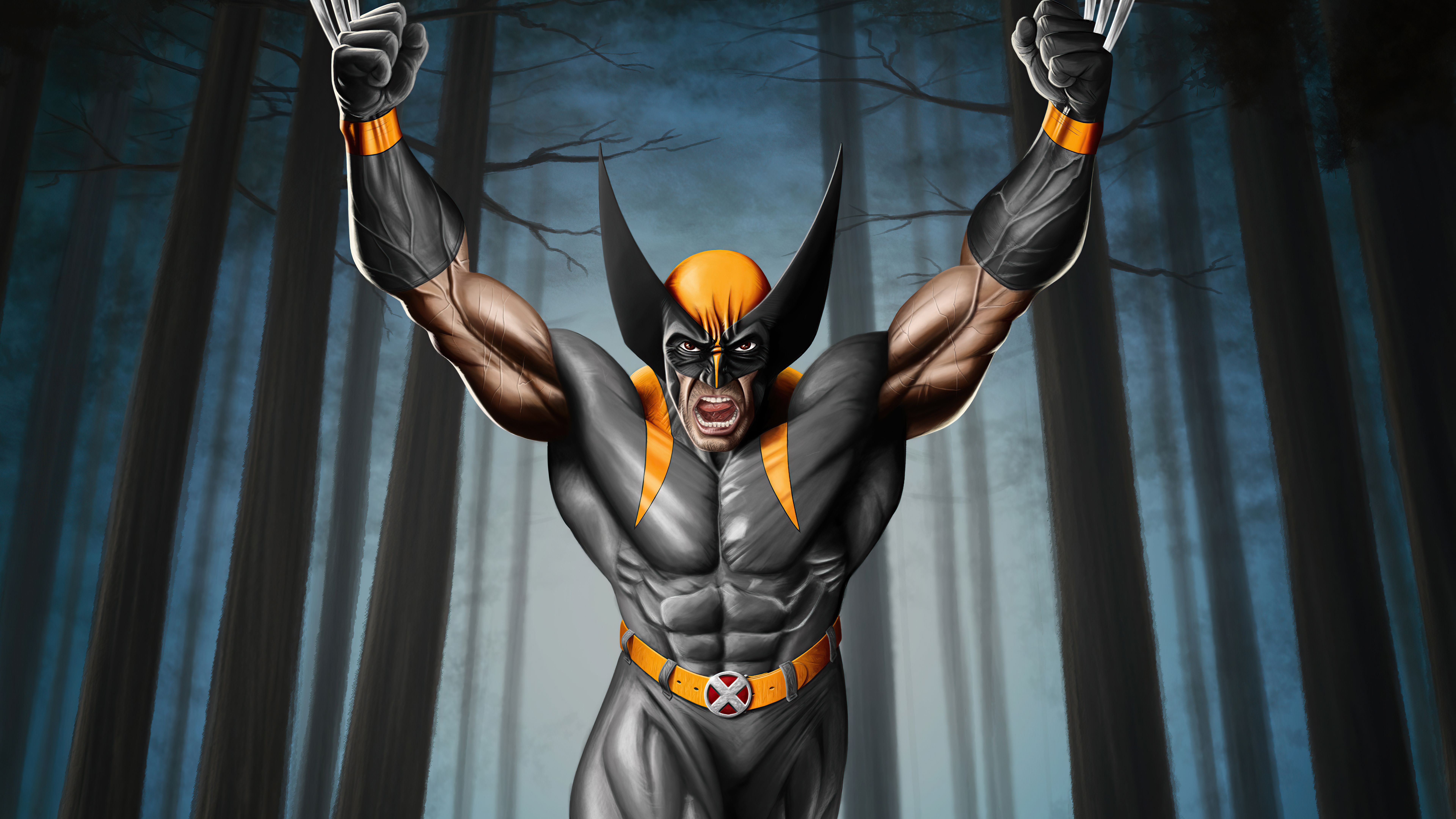 7680x4320 Comics Wolverine 8k Ultra HD Wallpaper