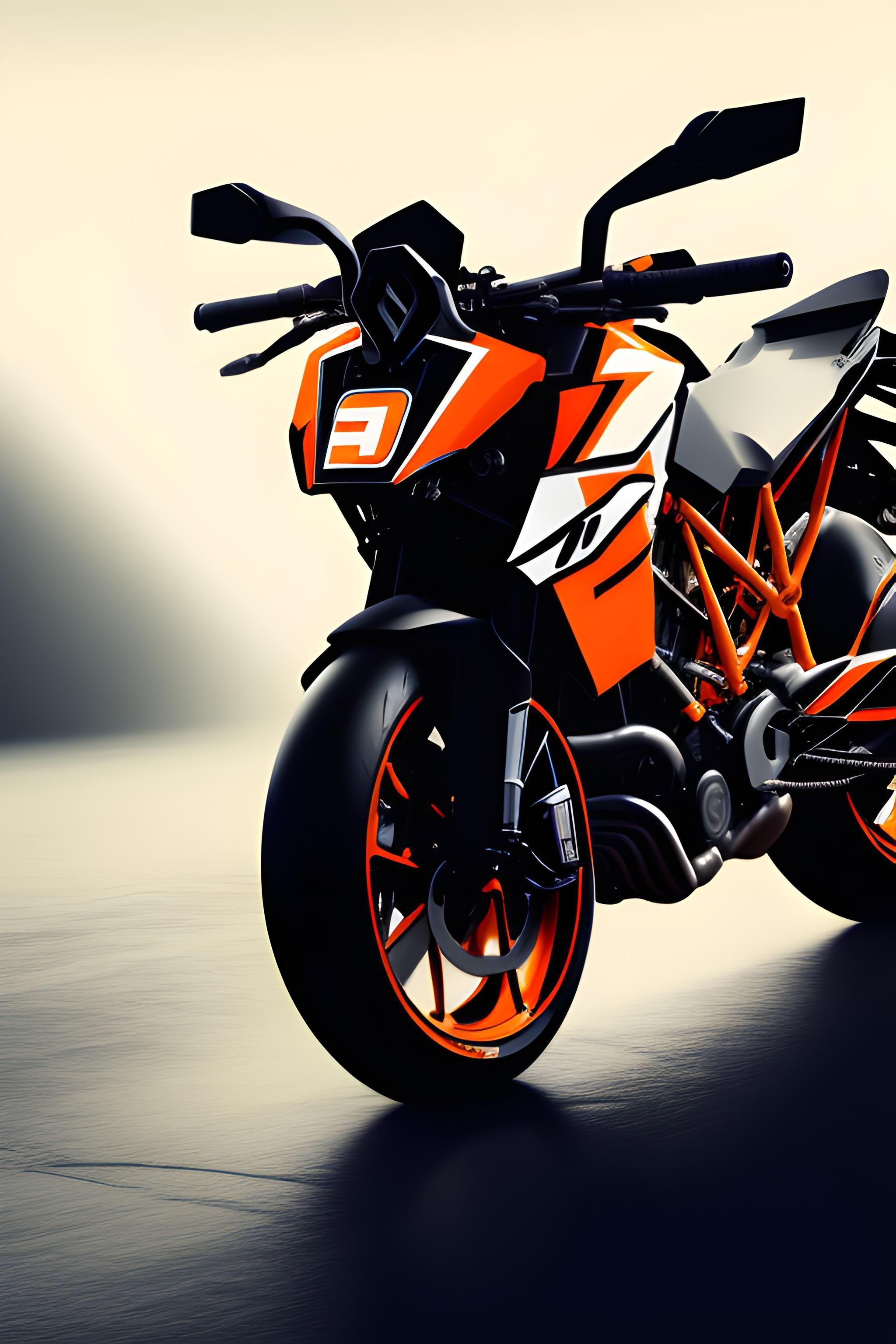 2048x3072 ready to race ktm duke wallpaper but the word ready is shaped like a motorbike