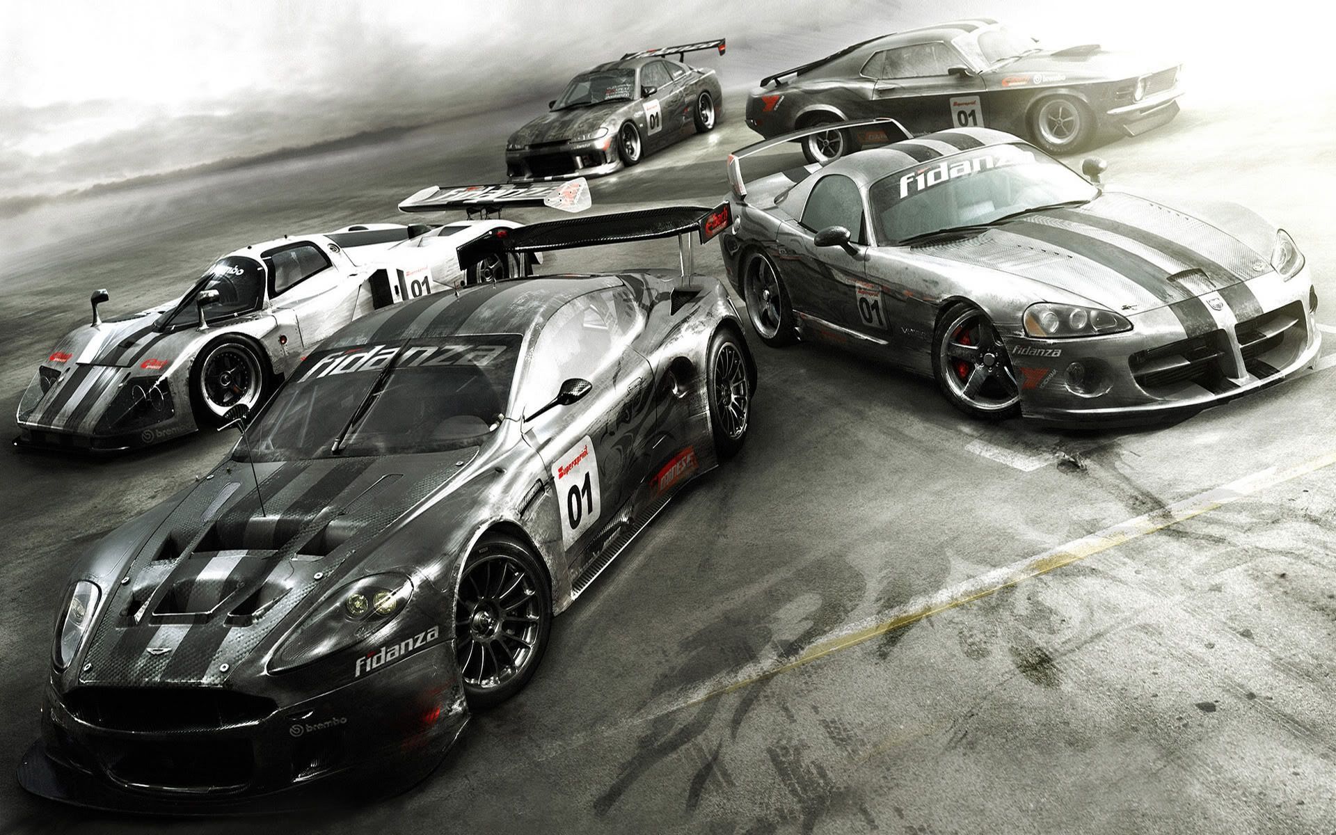 1920x1200 Ready to Race HD Wallpaper