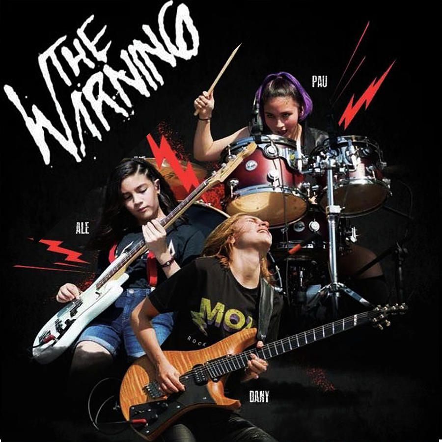 Maglietta Unisex ROU The Warning Band: Stampa Regionale, Cotone Morbido E Traspirante, Vestibilità Comoda