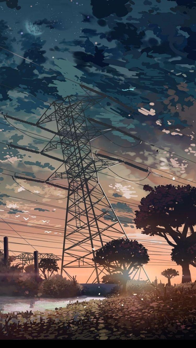 Featured image of post Anime Landscape Wallpaper Phone