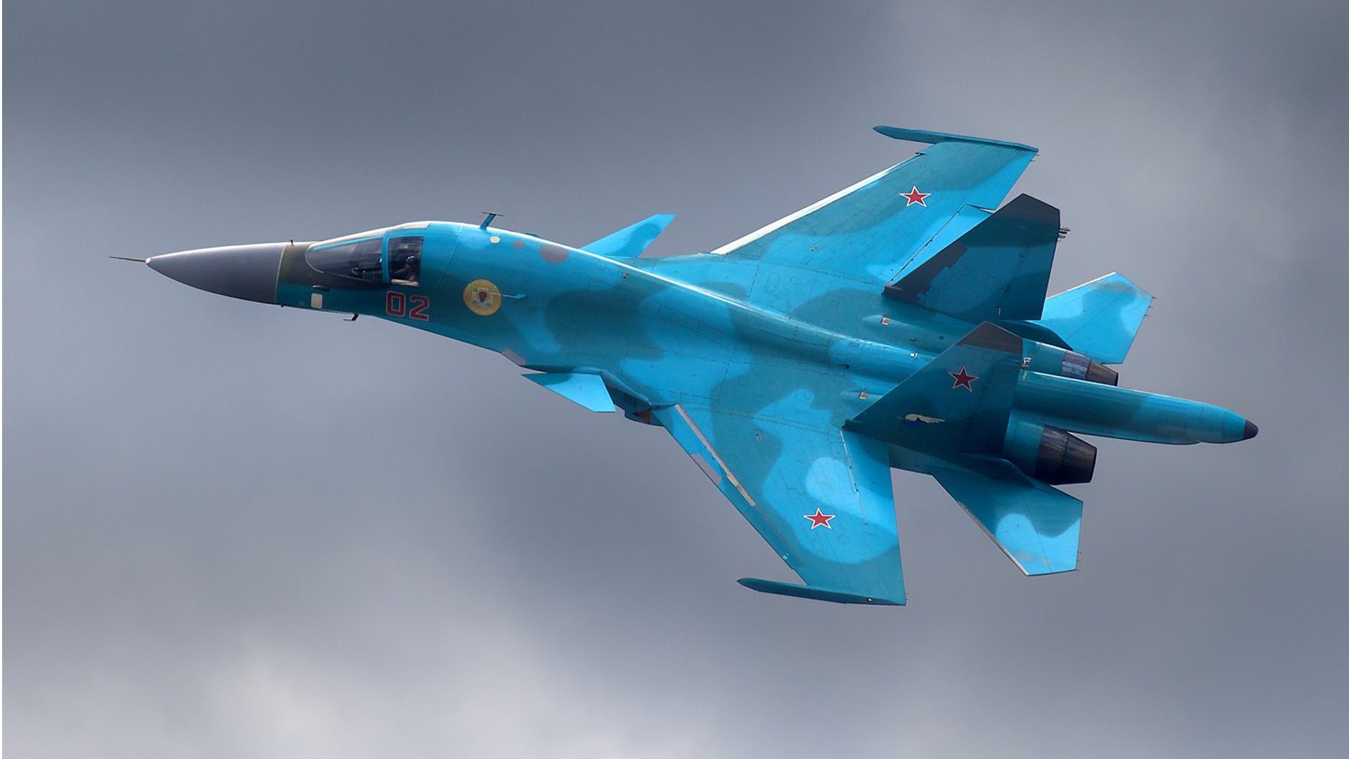 1920x1080 Military Sukhoi Su 34 HD Wallpaper