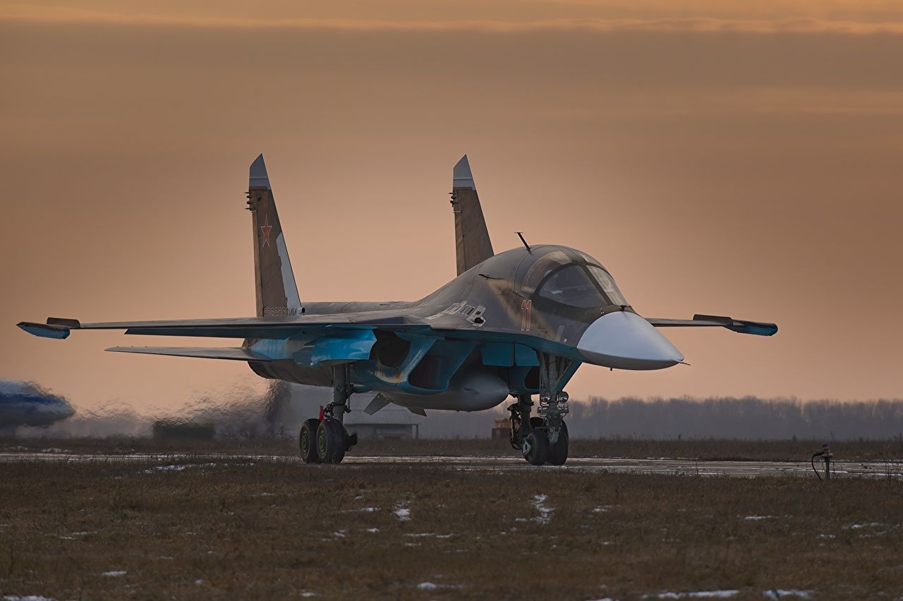 1280x852 Picture Sukhoi Su 34 Fighter Aircraft Airplane Aviation