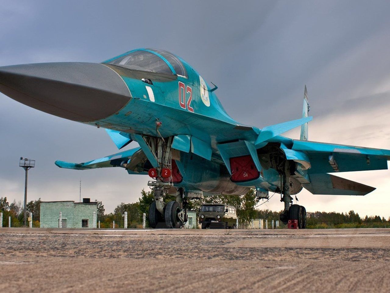 1280x960 Sukhoi Su 34 Airplane Air Force Russia HD Wallpaper 1920x1080 :