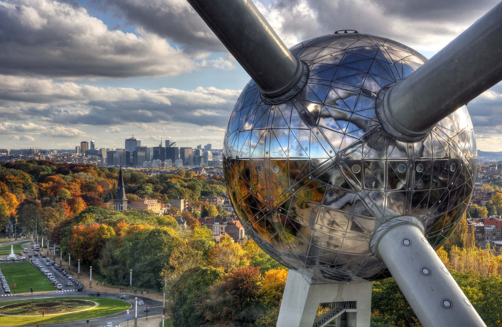 1920x1252 Download Atomium Iconic Symbol Of Brussels Wallpaper