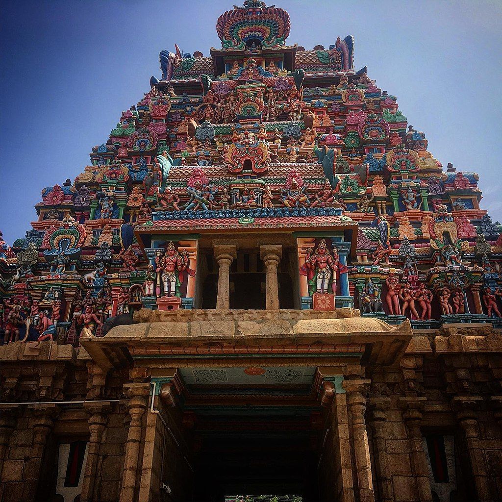 1024x1024 Main Gate of Meenakshi temple