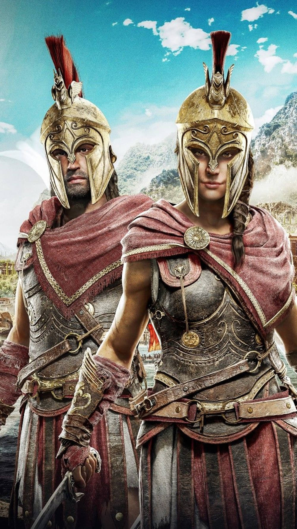 Alexios And Kassandra Wallpapers Top Free Alexios And Kassandra Backgrounds WallpaperAccess