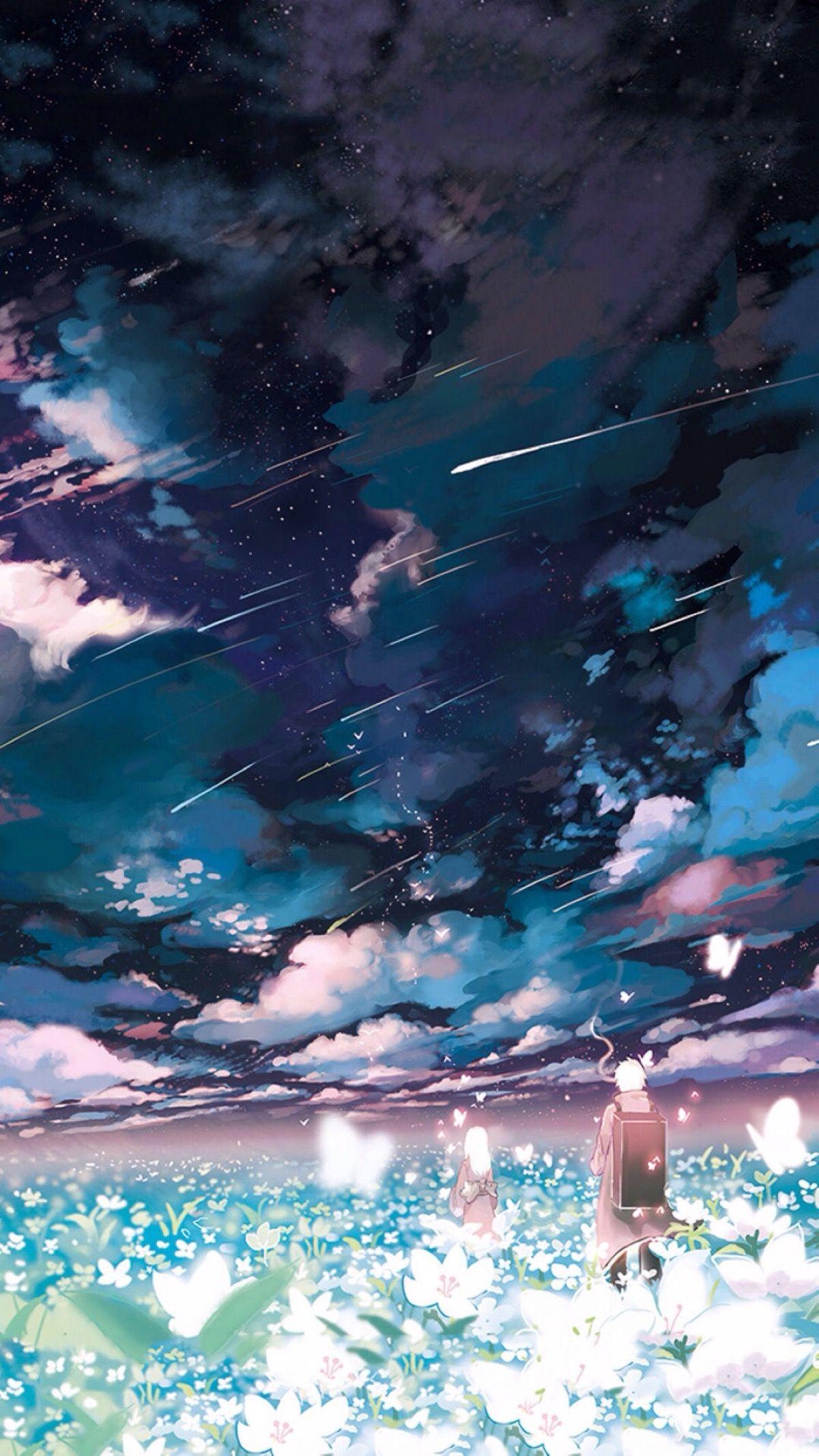 Anime Landscape Phone Wallpaper by 特務九 - Mobile Abyss