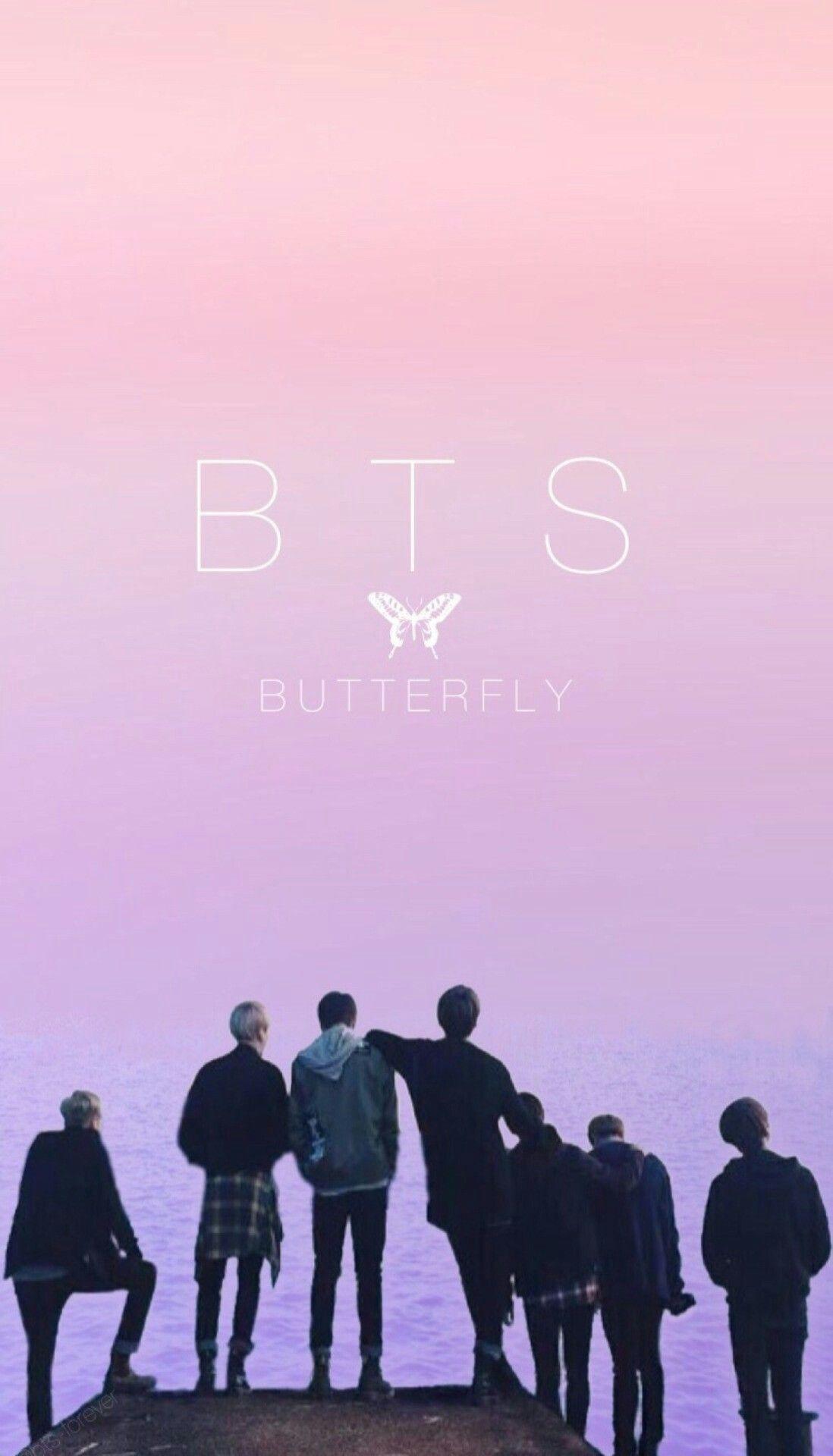 1098x1920 Bts Butterfly Silhouette