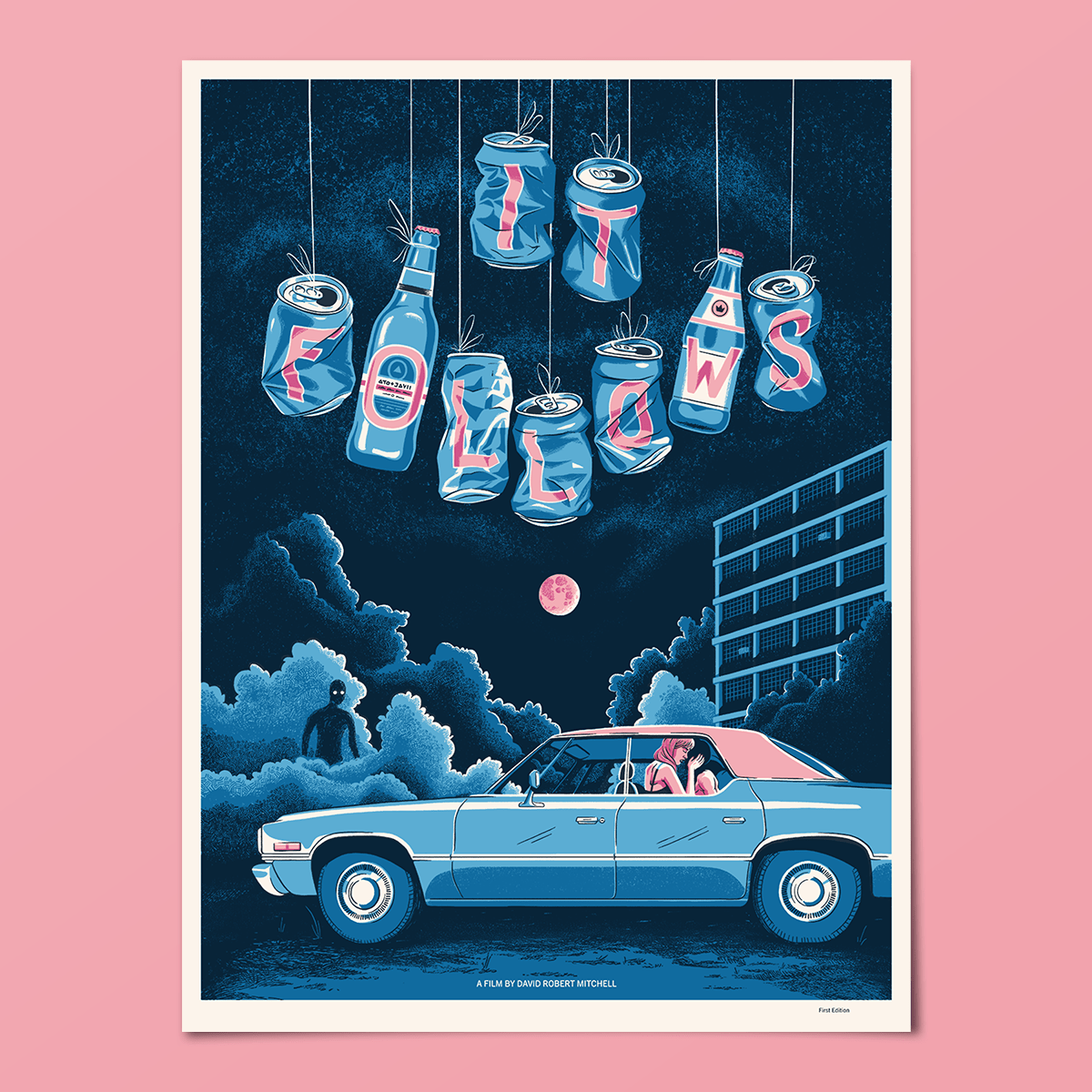 1200x1200 It Follows Horror Movie Screen Print [First Edition]