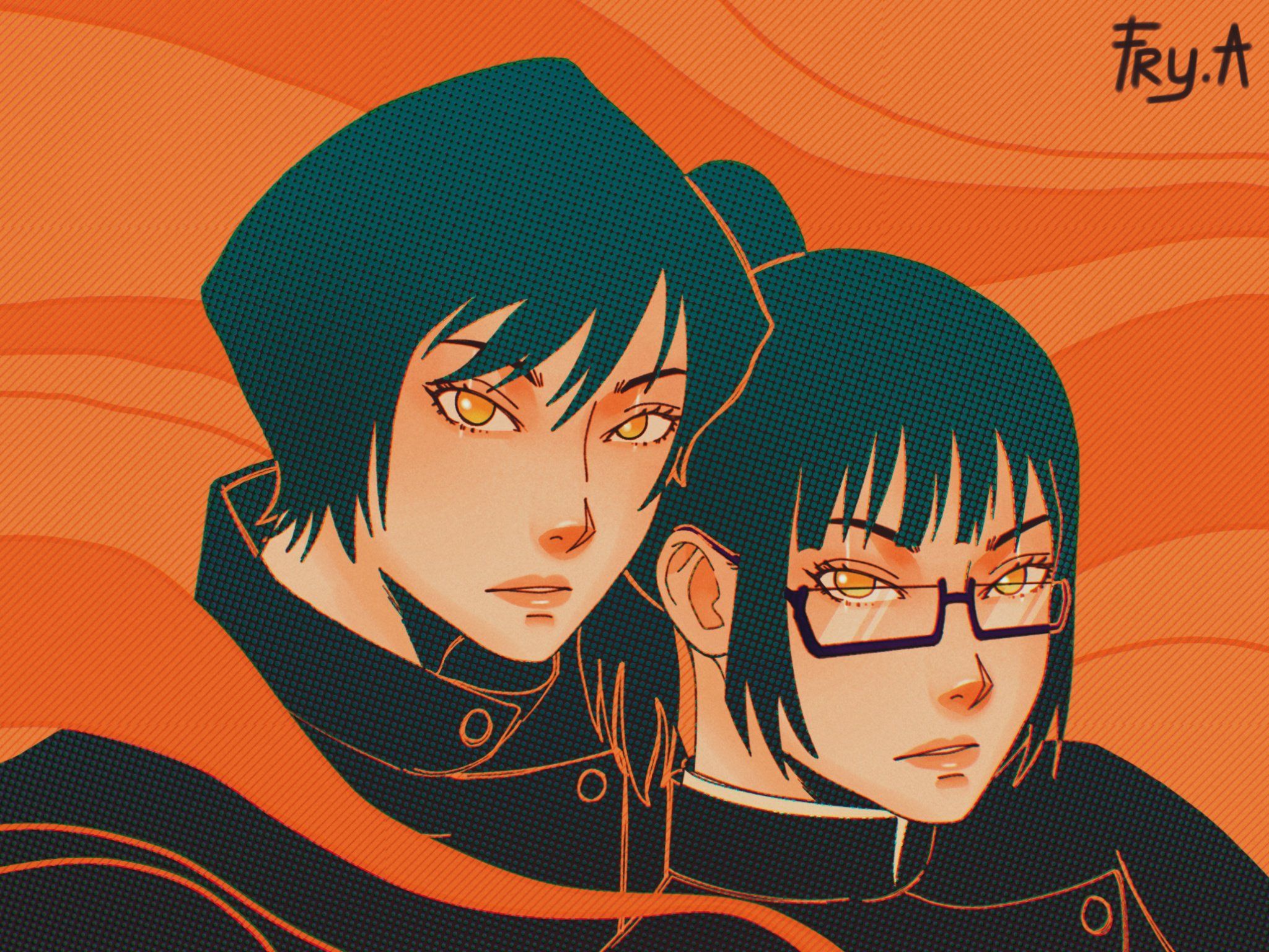 2048x1536 tangerine010 on X: Maki and Mai Zenin!