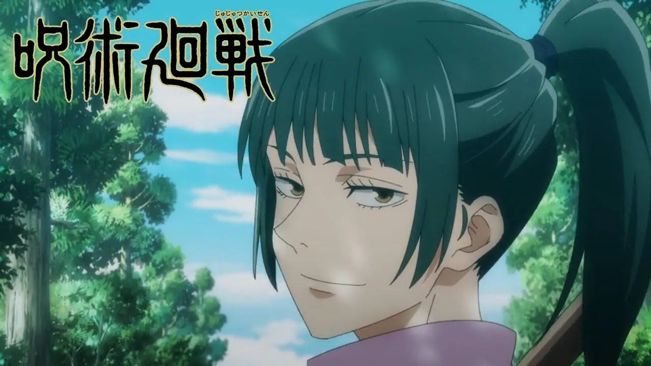 1280x720 JUJUTSU KAISEN Maki Zenin Moments. Best of Maki