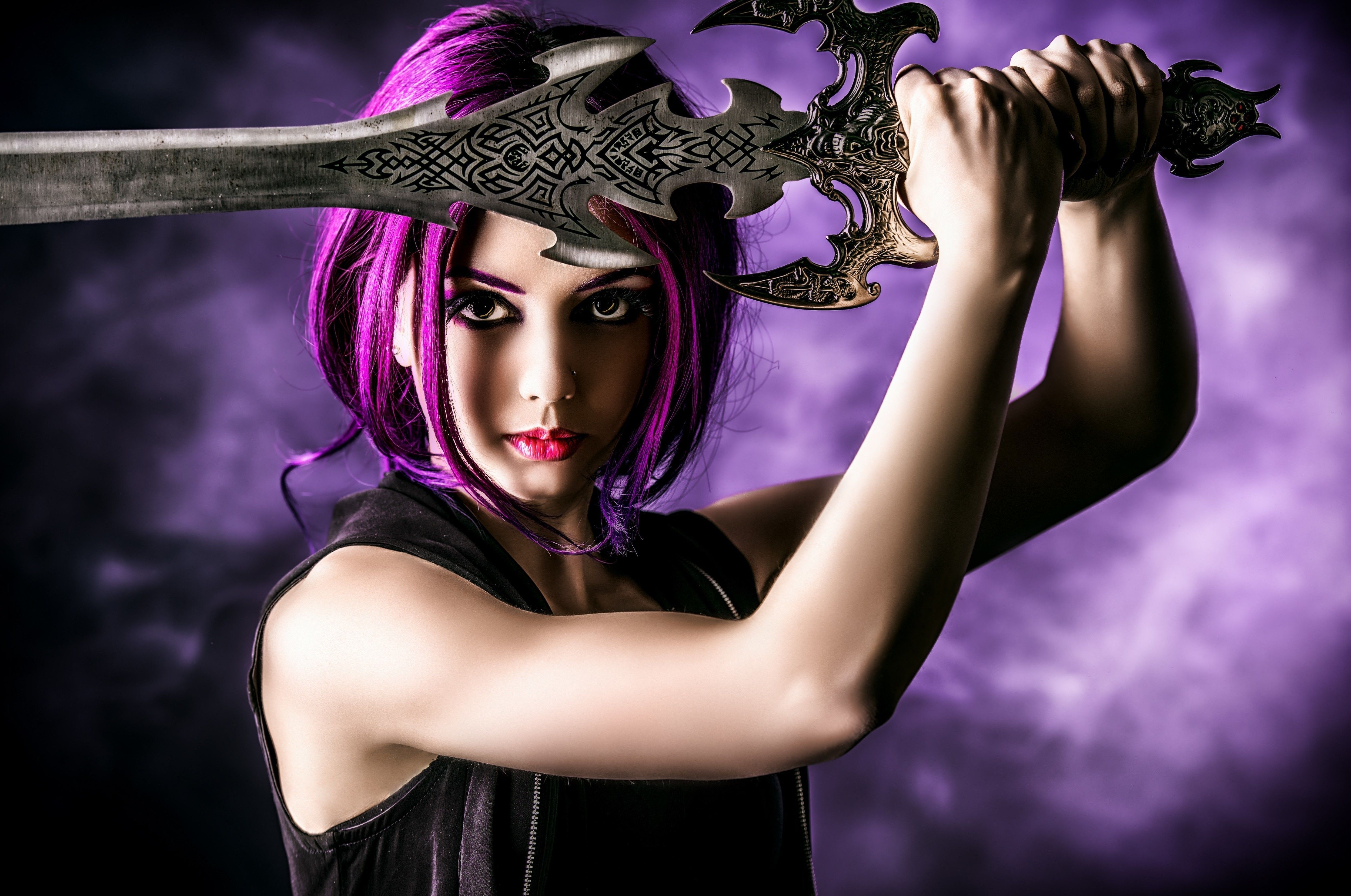 5000x3317 Women Cosplay 4k Ultra HD Wallpaper
