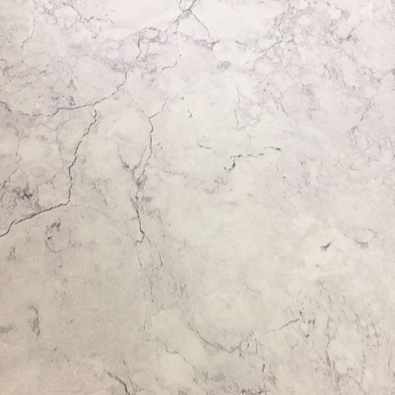 1500x1500 Marble Effect Wallpaper Granite Cloudy Luxury Vinyl White Grey Deco