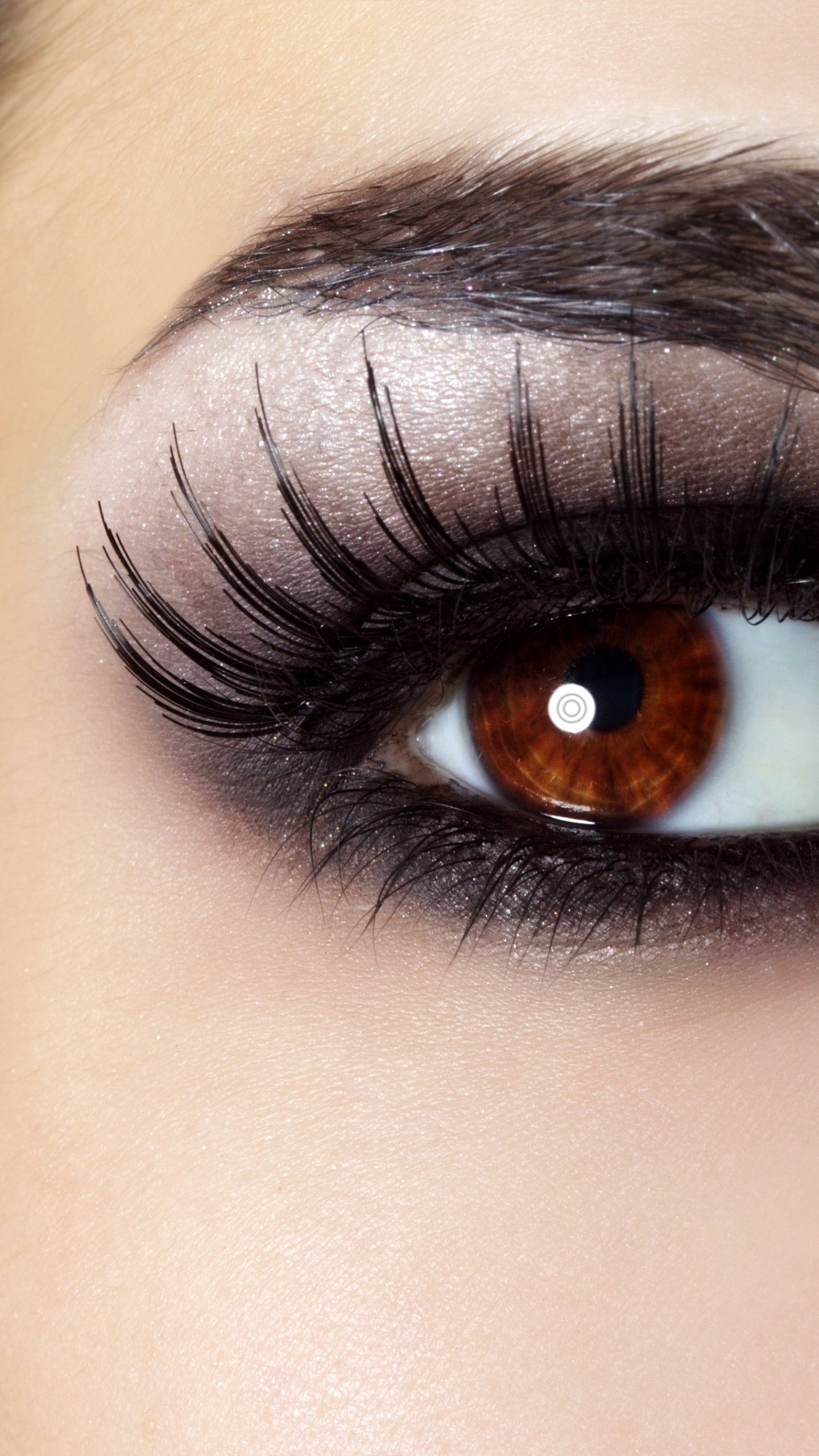 1440x2560 Wallpaper Eye, girl, brunette, 4K, Girls