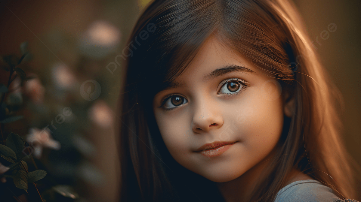 1200x673 The Little Girl S Eyes Are Wide Open Background, Cute Picture Profile Background Image And Wallpaper for Free Download