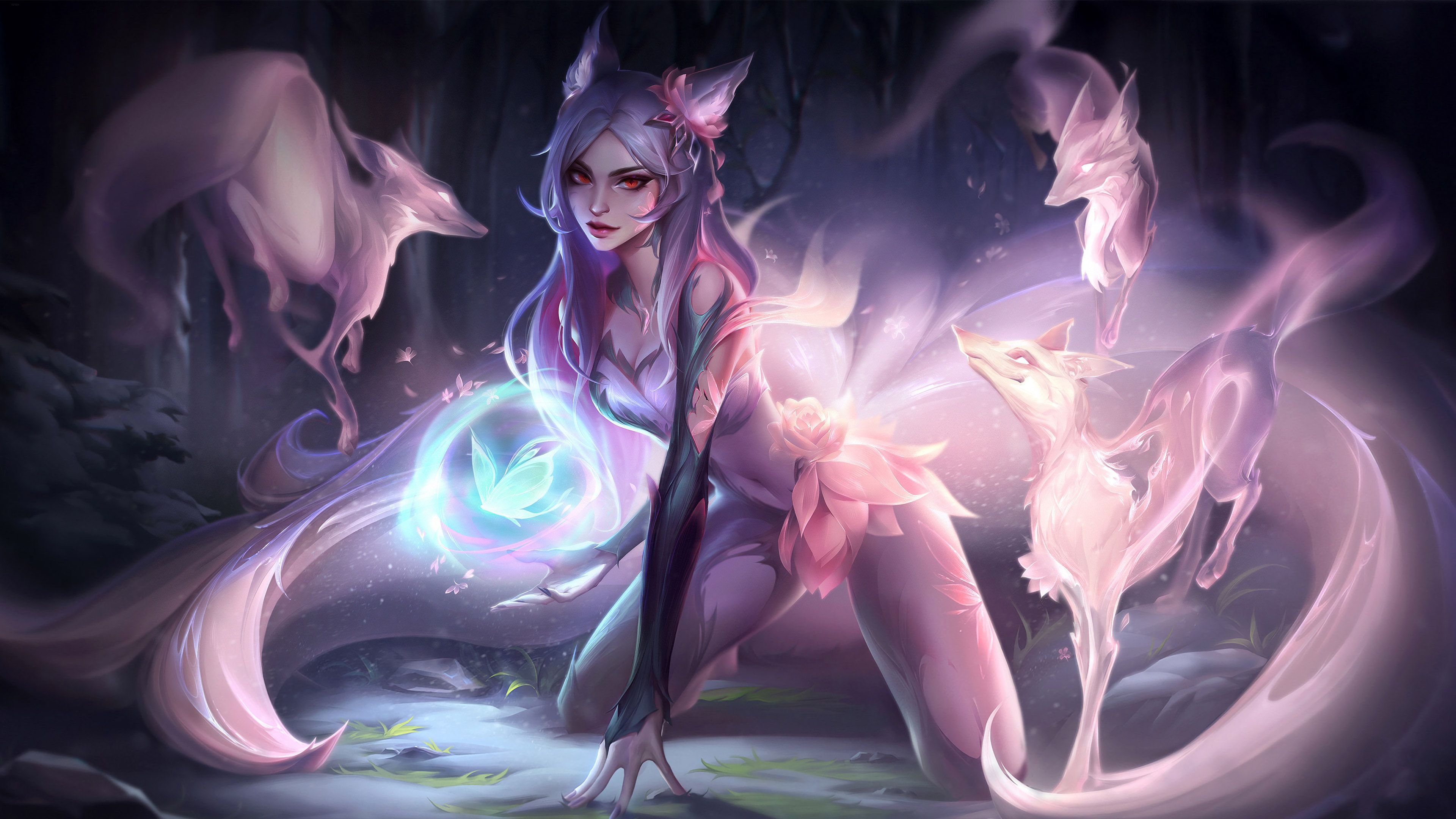 3840x2160 League Of Legends Fantasy Fox 4k, HD Games, 4k Wallpaper, Image, Background, Photo and Picture
