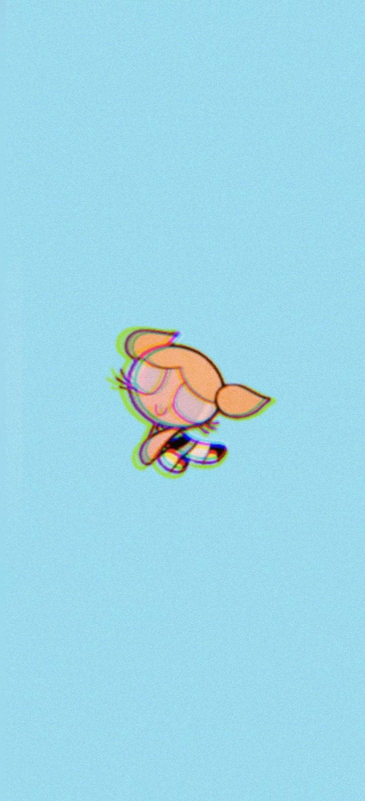 736x1614 Cute Blue Phone Wallpaper