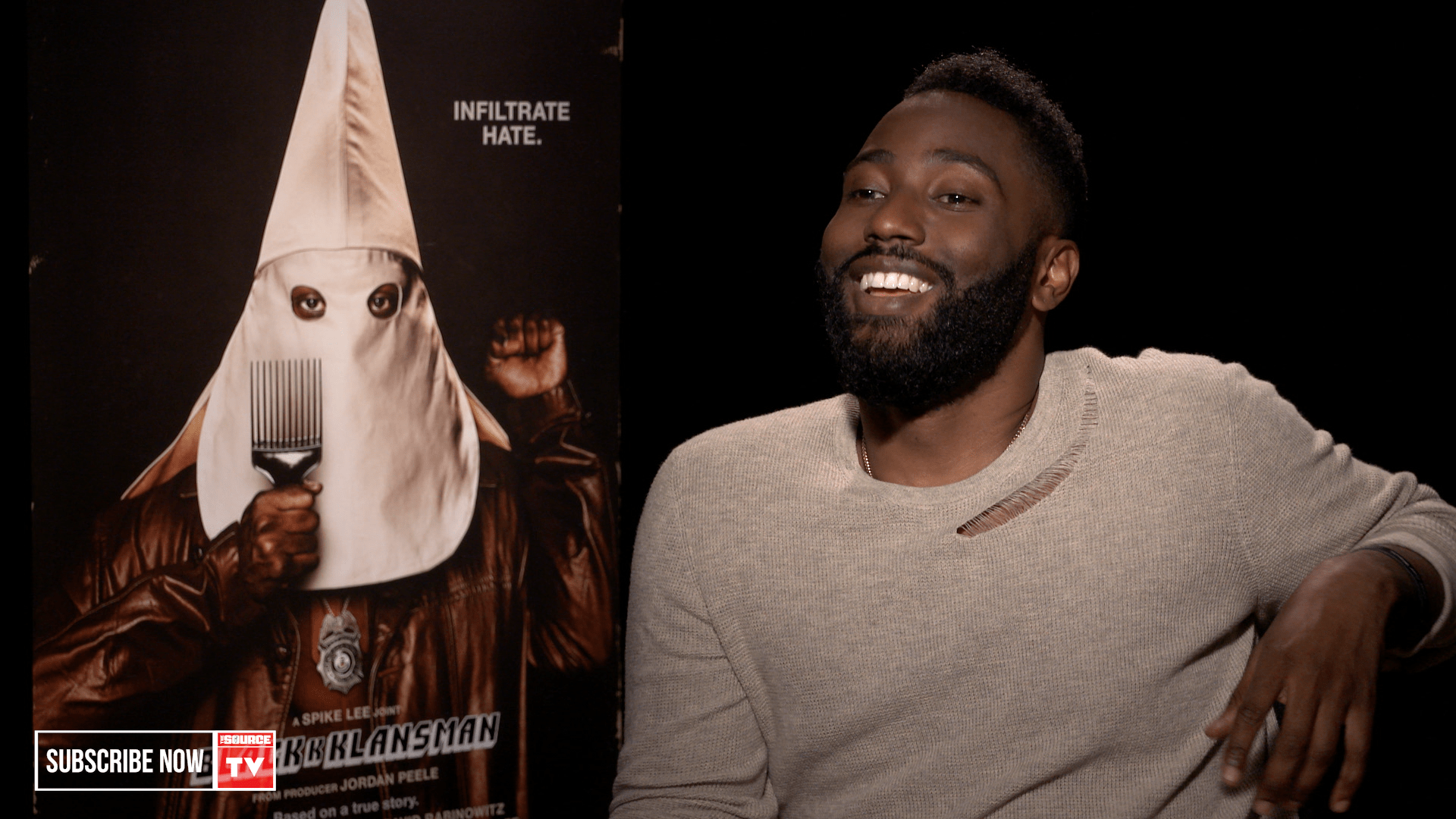 1920x1080 Watch John David Washington & Laura Harrier Talk BlacKkKlansman & More