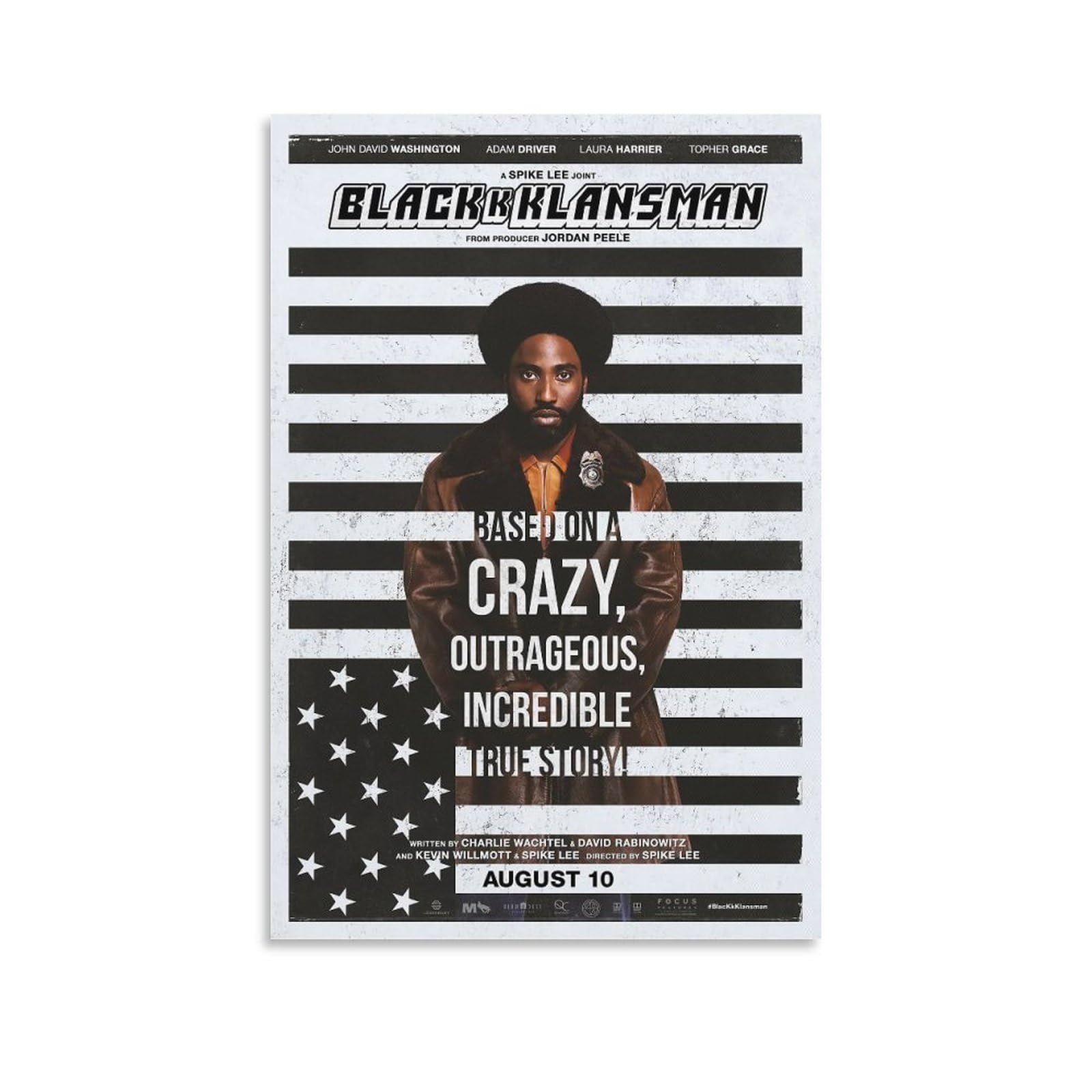 1600x1600 Movie Posters BlacKkKlansman Poster (4) Canvas Wall Art Prints For Wall Decor Room Decor Bedroom Decor Gifts Posters 24x36inch(60x90cm) Unframe Style: Posters & Prints