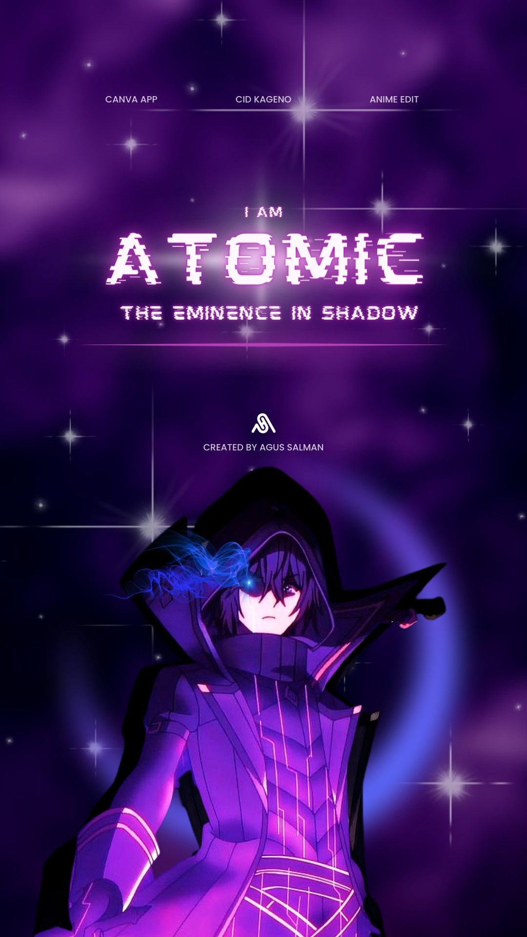 1080x1920 I'am atomic. Canva design, Canvas, Anime