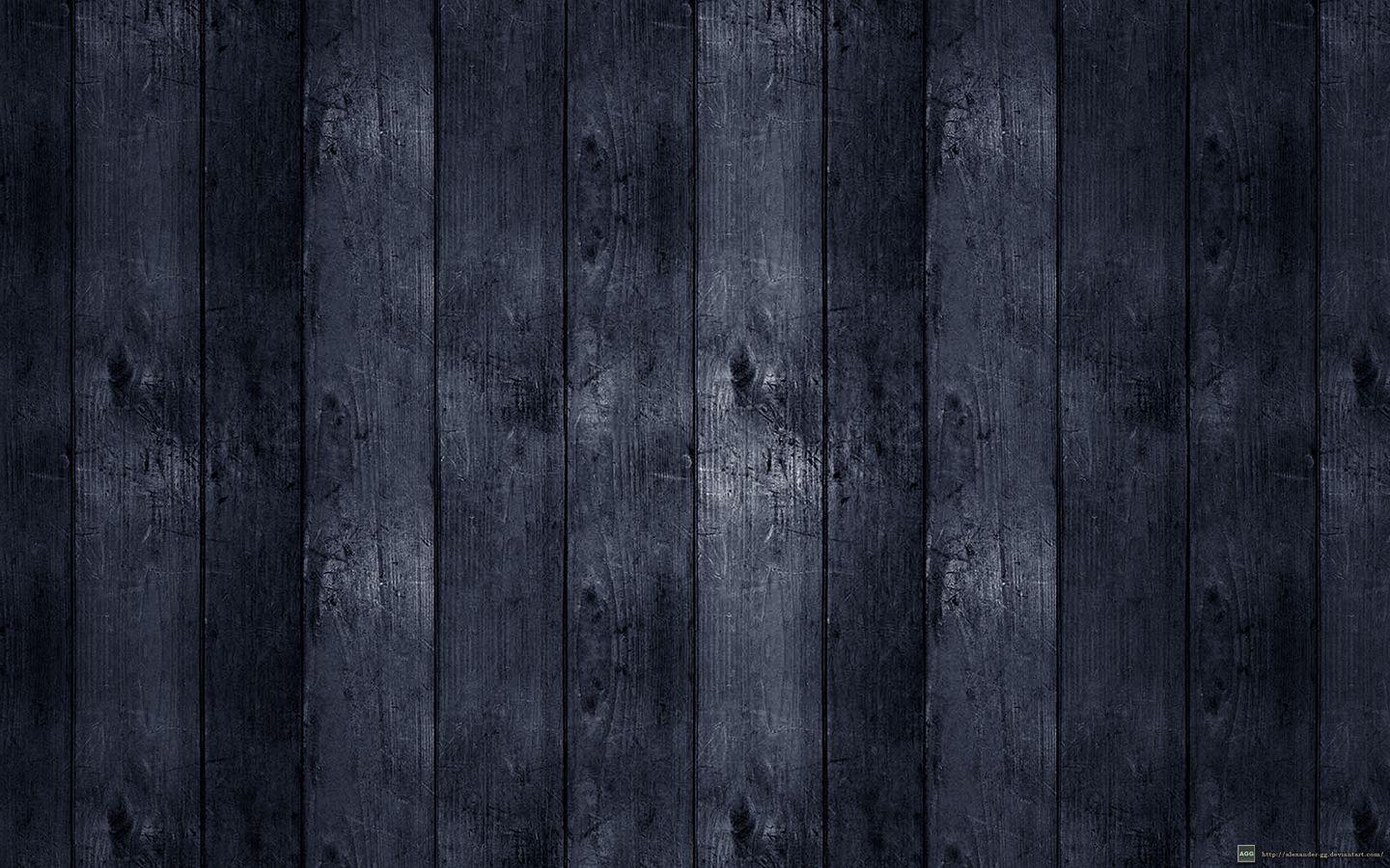 1440x900 Blue Wood Wallpaper