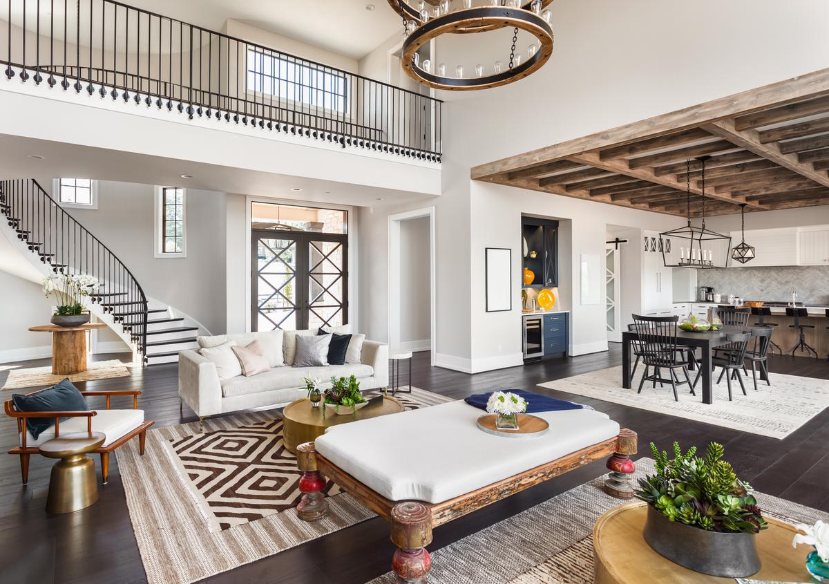 1200x845 How To Create More Privacy In An Open Floor Plan