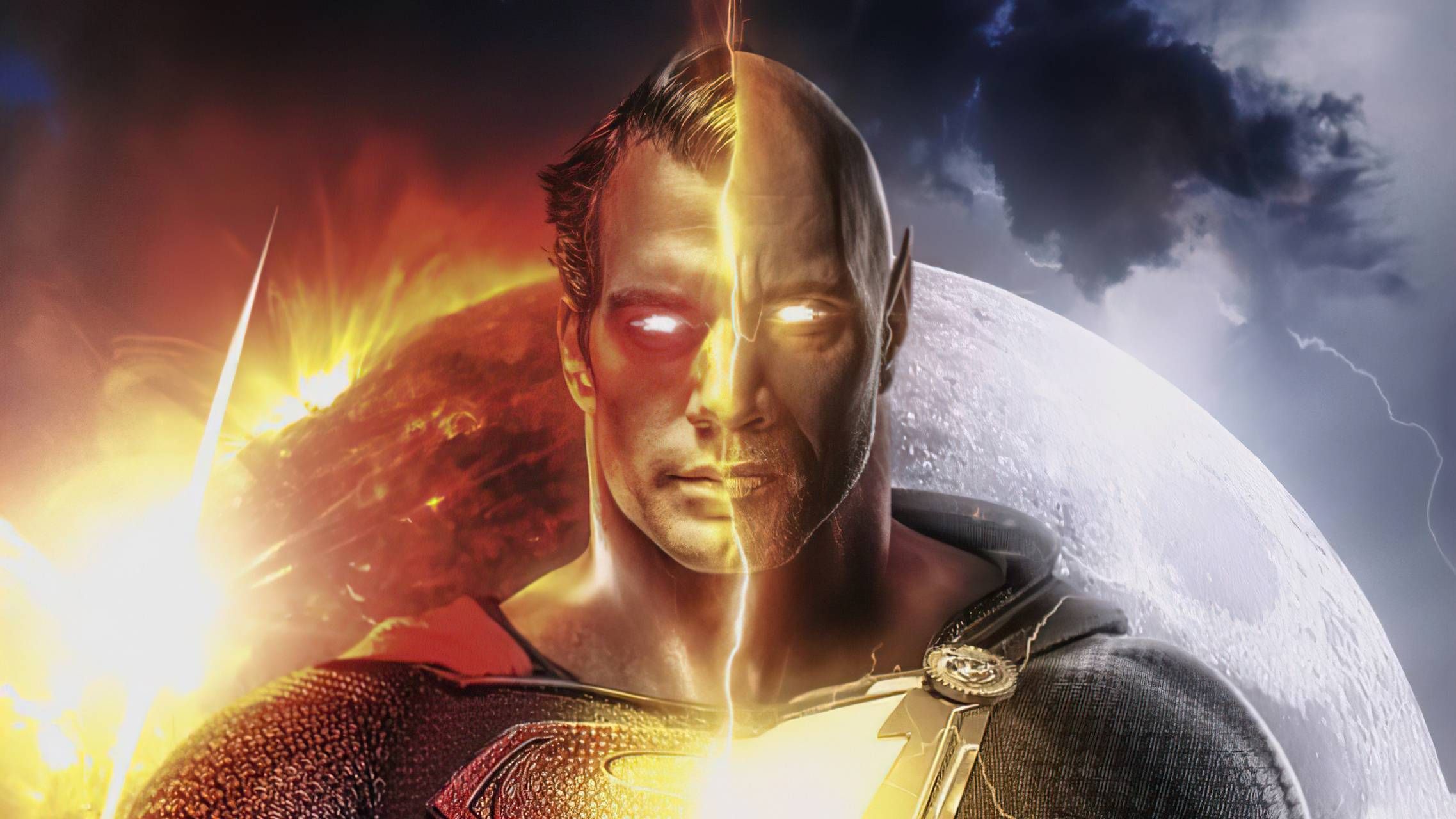 2275x1280 Download Superman Black Adam wallpaper by RocketIM now. Browse millions of popular. HD cool wallpaper, Justice society of america, Superman