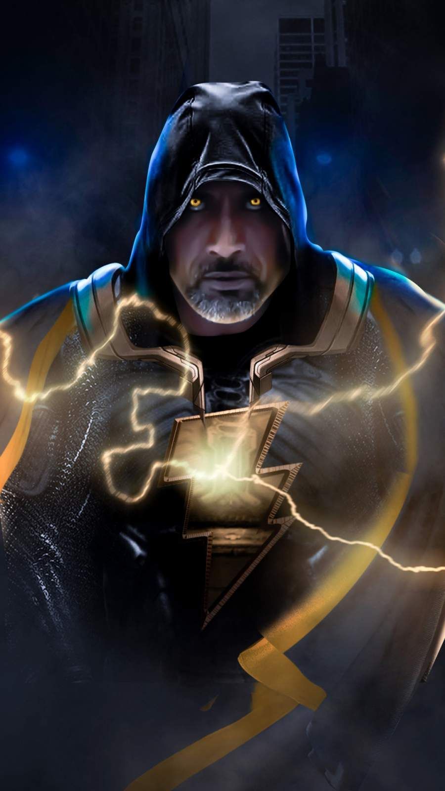 900x1600 Black Adam Art iPhone Wallpaper. Superhero wallpaper, Dc comics wallpaper, Dc comics artwork